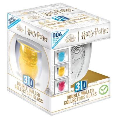 Harry Potter Hedwig 3D Glass