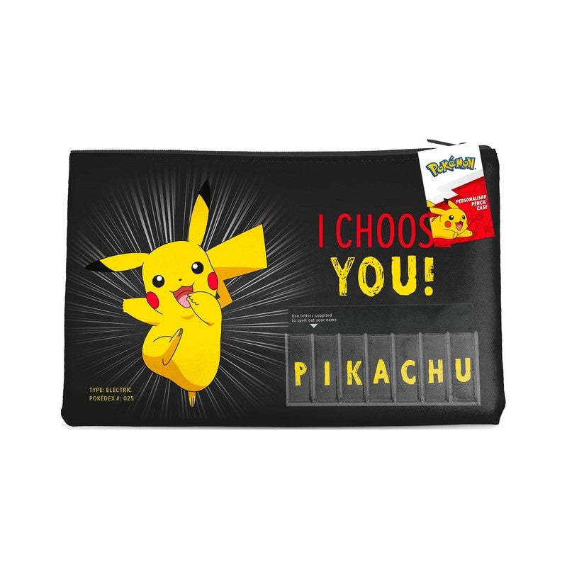 Pokemon I Choose You Named Pencil Case