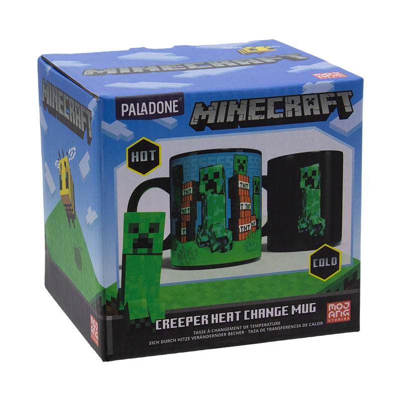 Minecraft Creeper Heat Change Mug