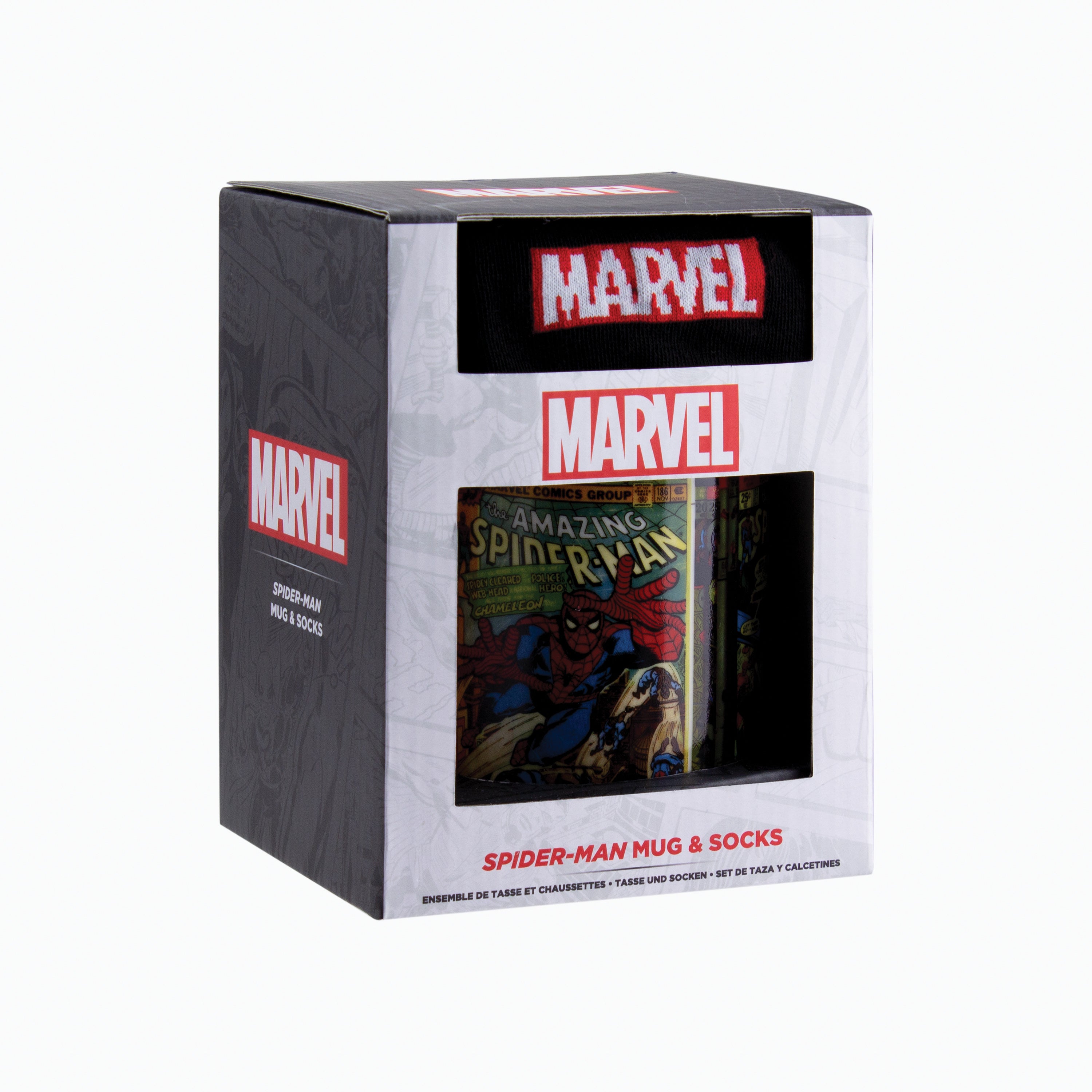 Marvel Spiderman Mug & Socks Set