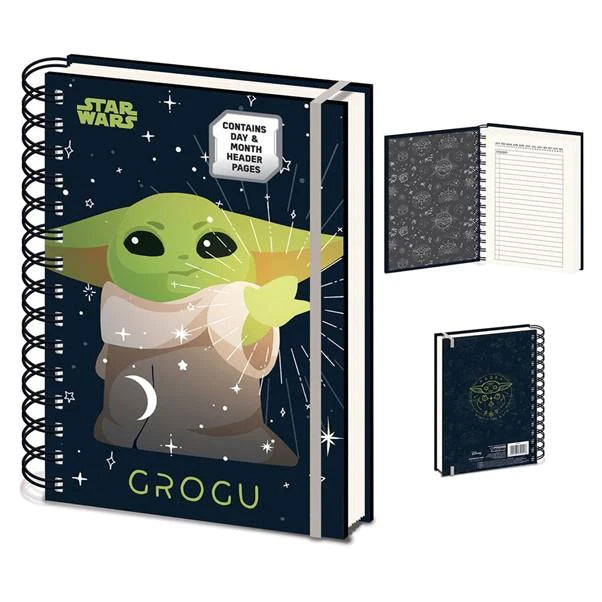 The Mandalorian Grogu A5 Notebook