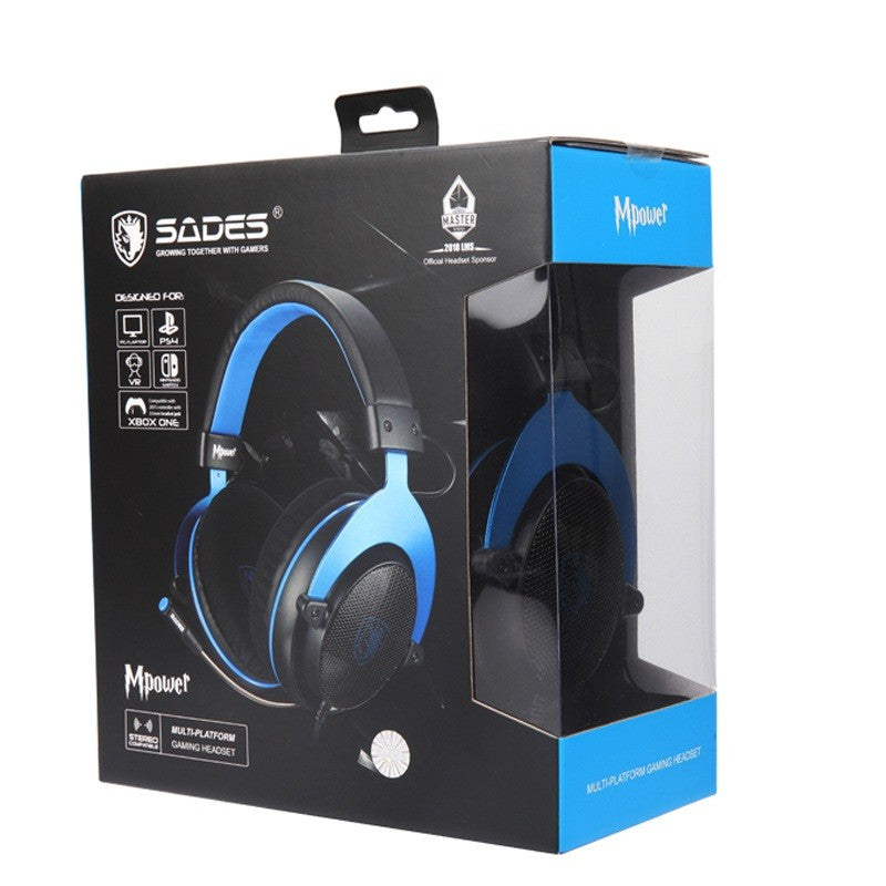 SADES M-Power Gaming Headset (Blue)