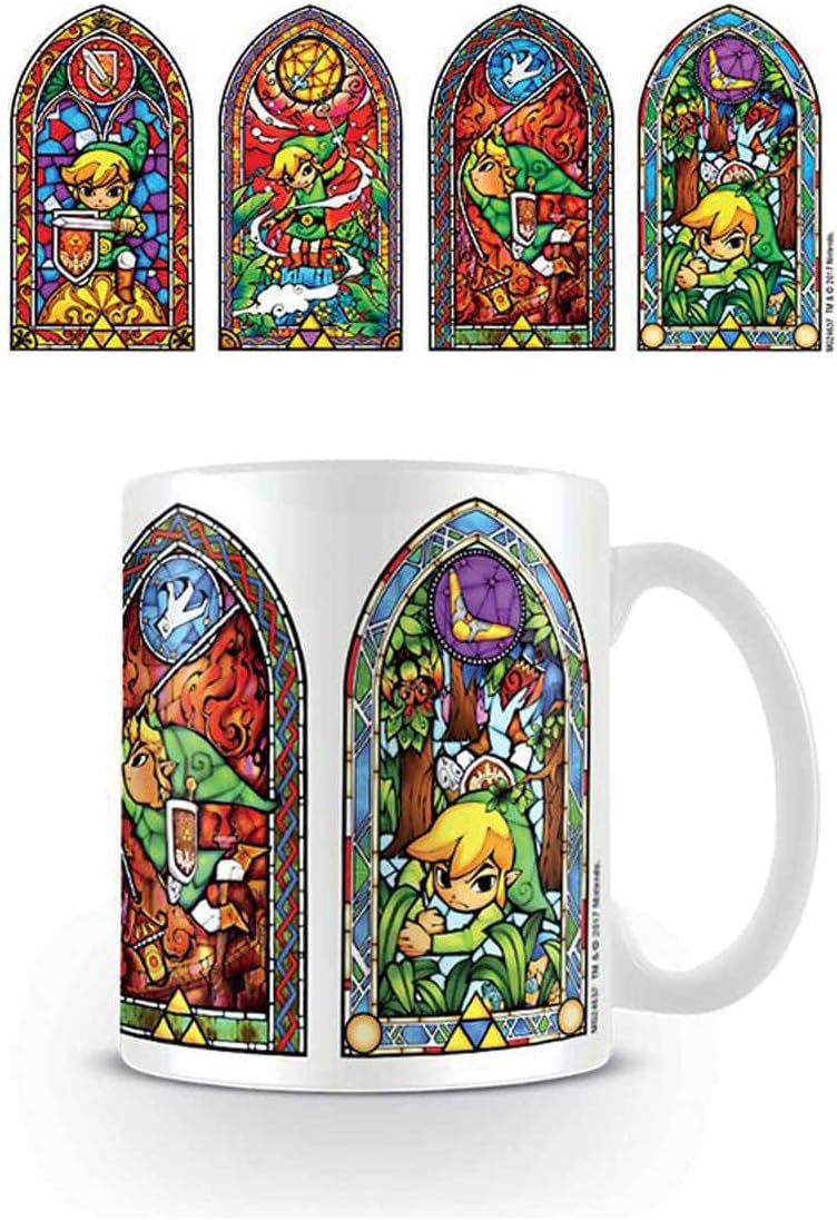 Legend of Zelda Stained Glass Mug