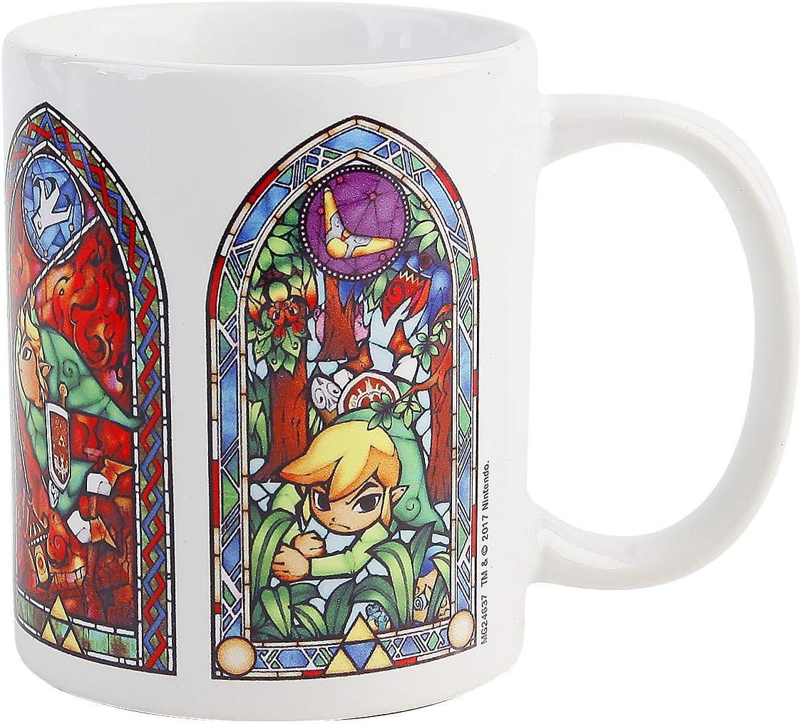 Legend of Zelda Stained Glass Mug