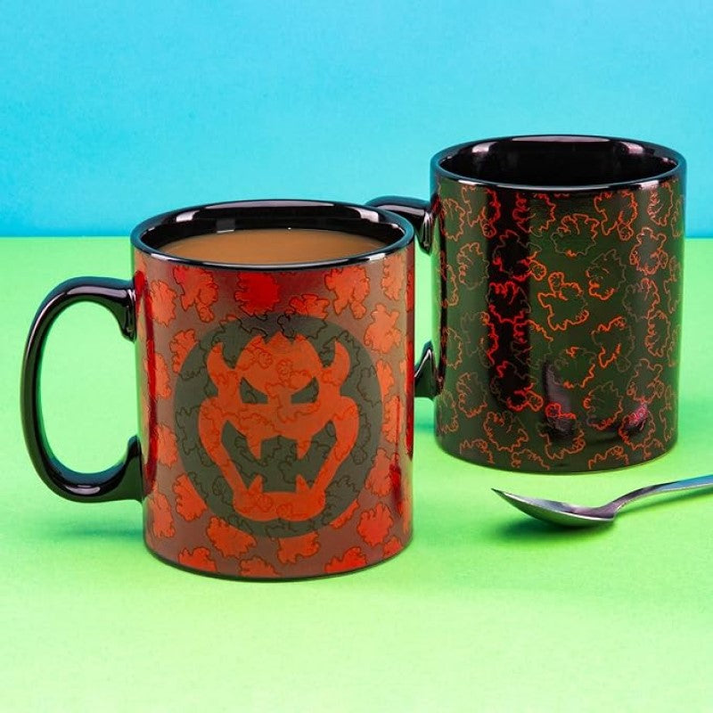 Super Mario Bowser Heat Change Mug XL