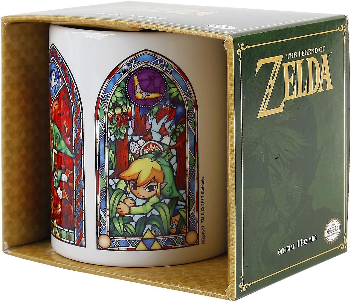 Legend of Zelda Stained Glass Mug