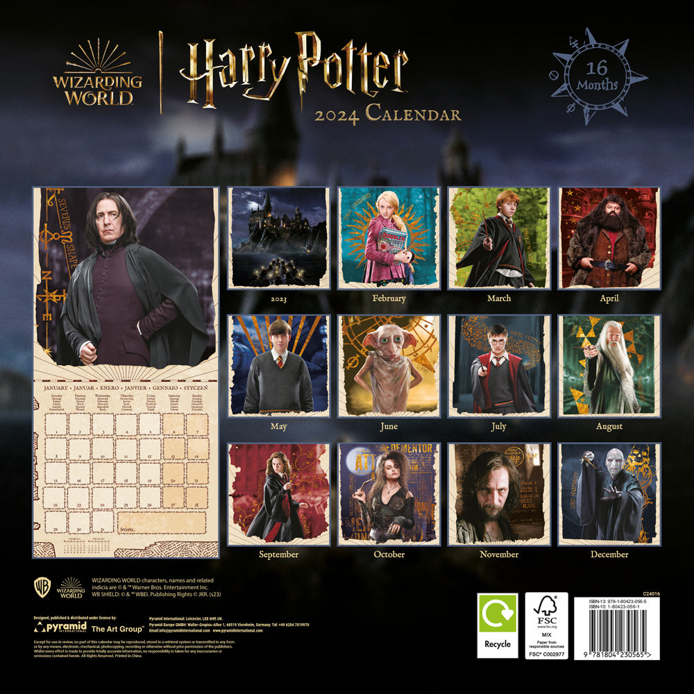 IM Harry Potter 2024 Calendar