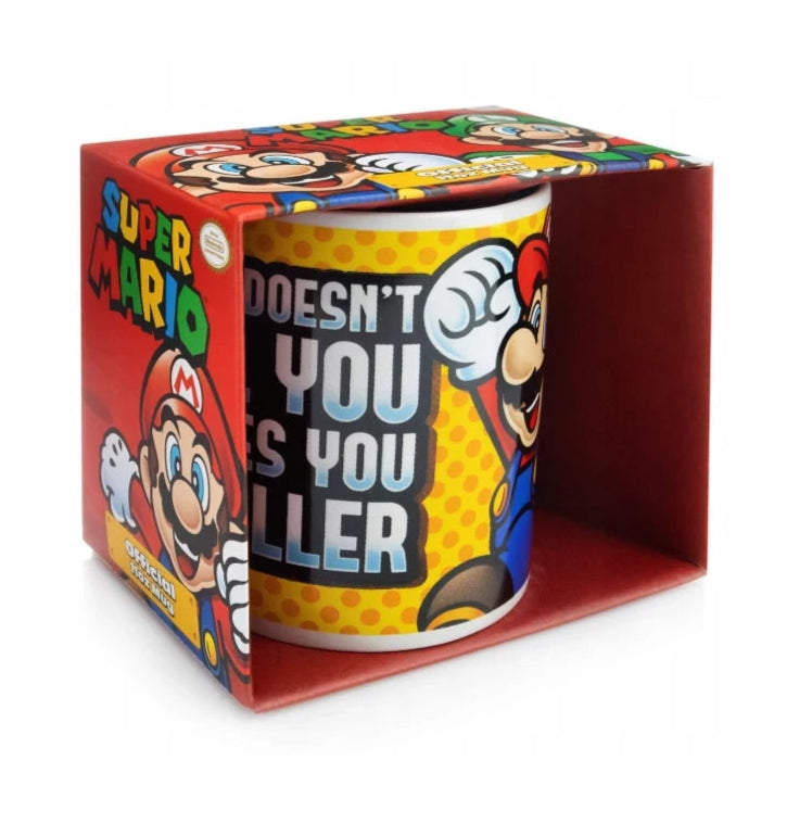 Super Mario Makes You Smaller Mug