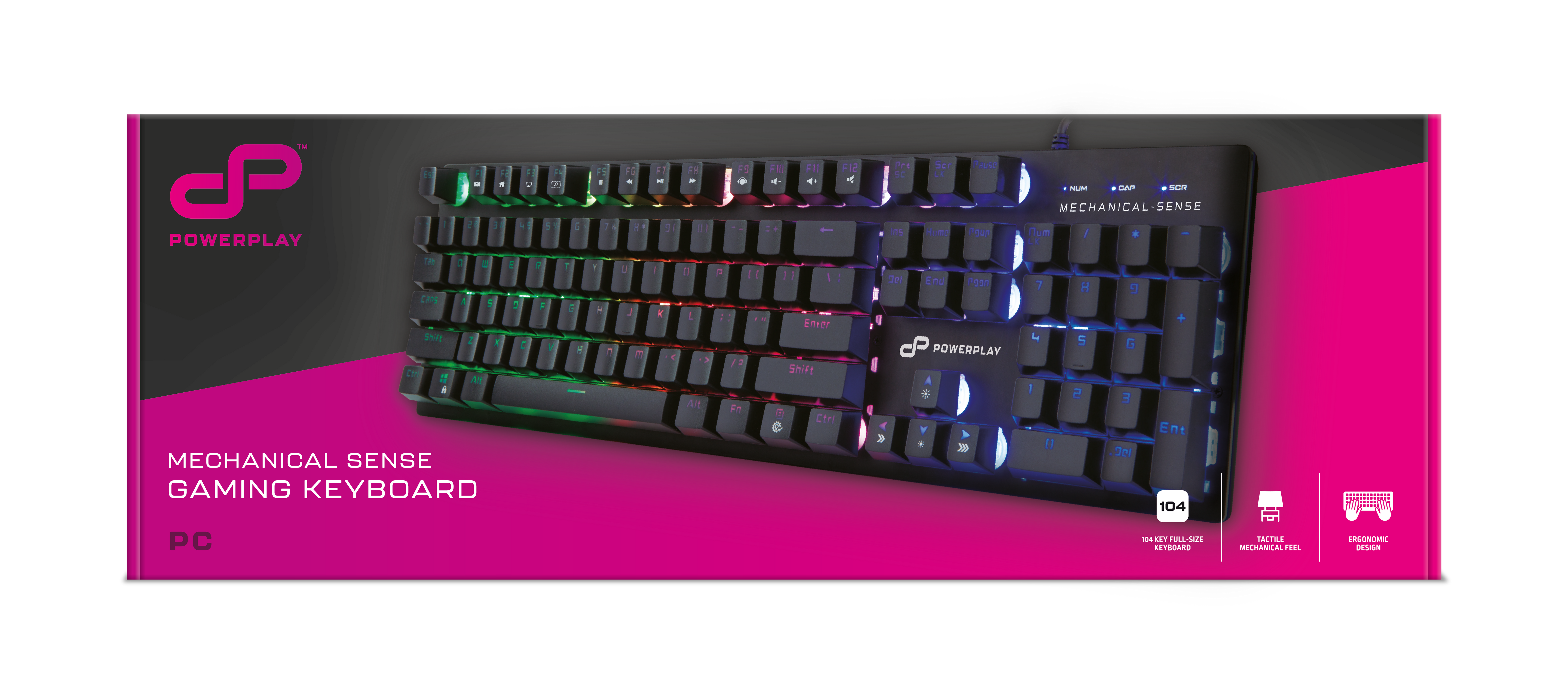 PowerPlay Mechanical-Sense Gaming Keyboard