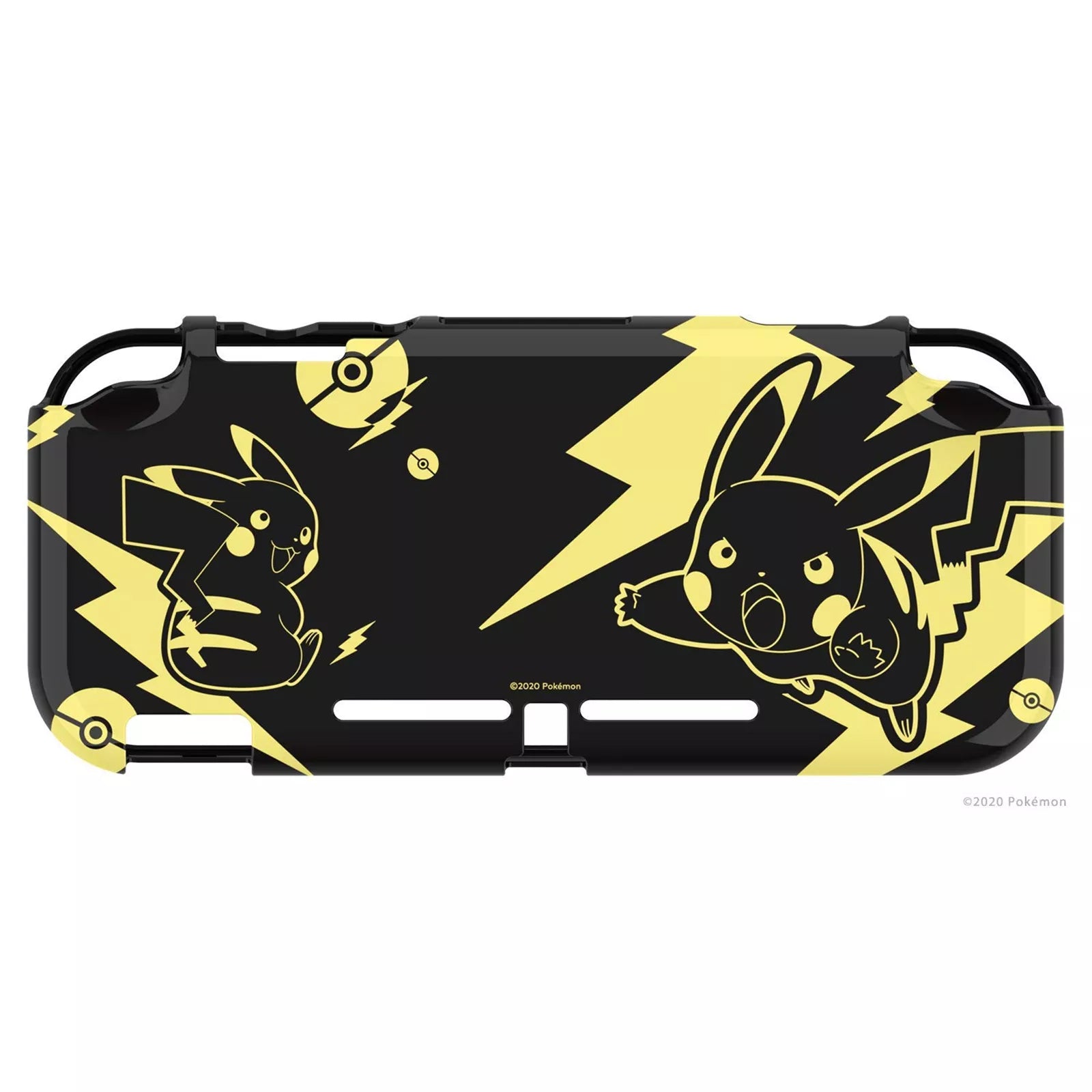 Hori Switch Lite DuraFlexi Protector (Pikachu - Black & Gold)