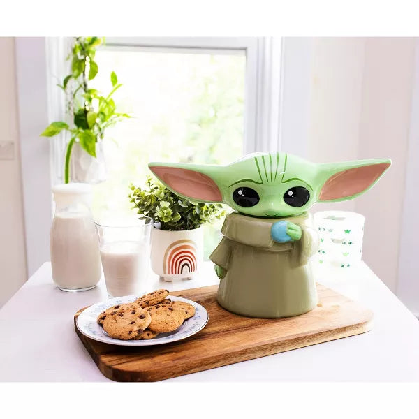 Star Wars Grogu Ceramic Cookie Jar