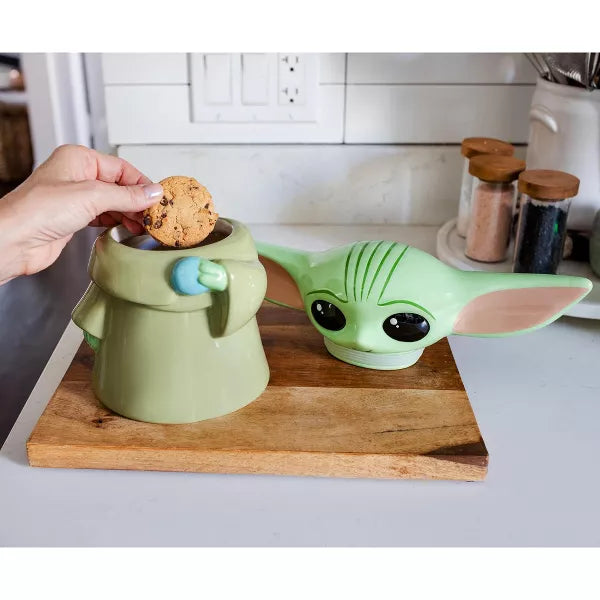 Star Wars Grogu Ceramic Cookie Jar