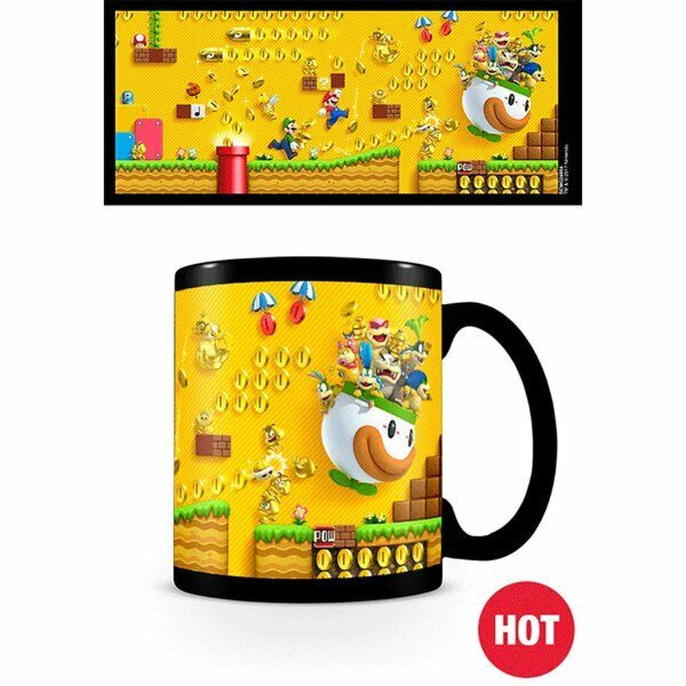 Super Mario Gold Coin Rush Heat Change Mug