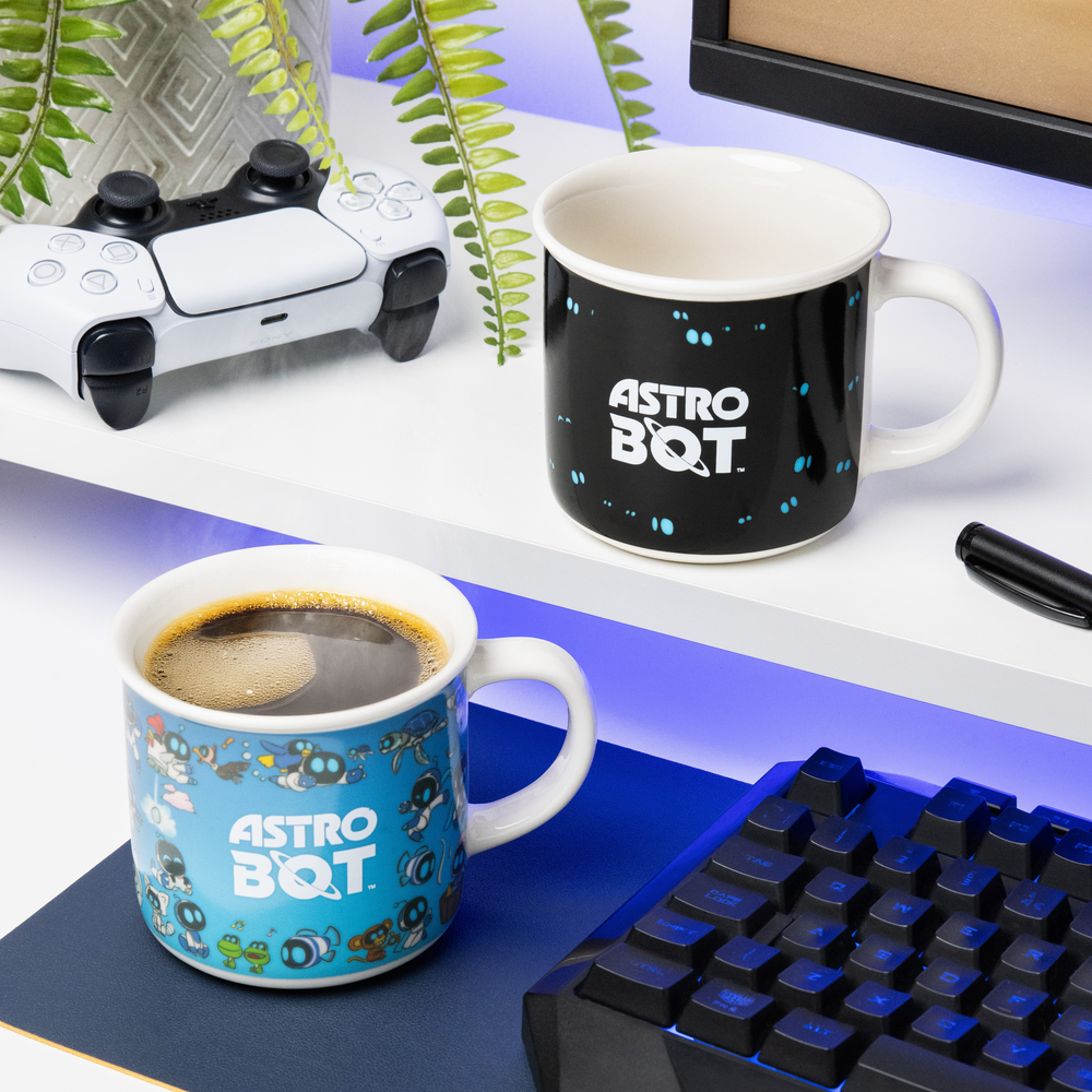 Astro Bot Embossed Mug