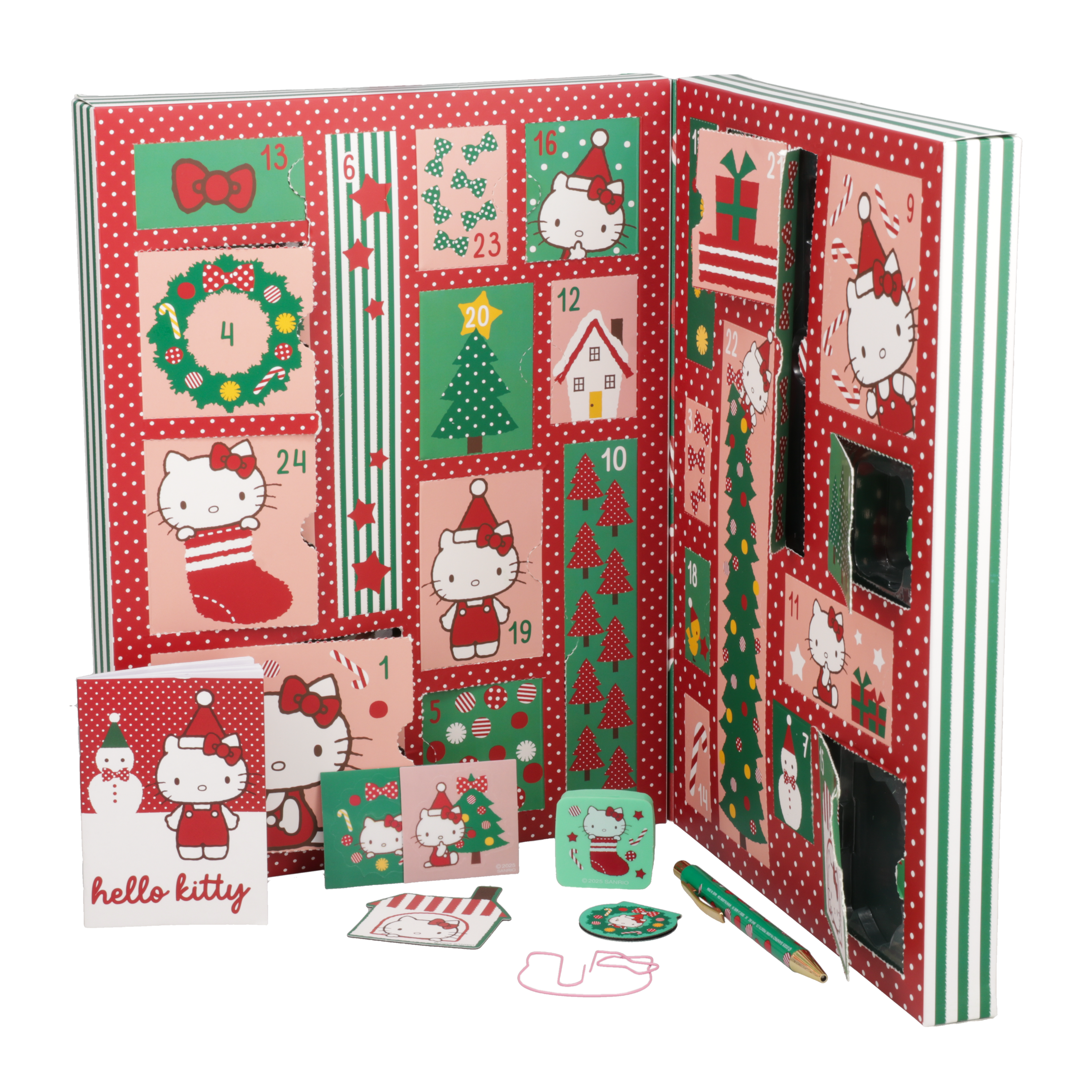 Hello Kitty Stationery 24 Day Advent Calendar