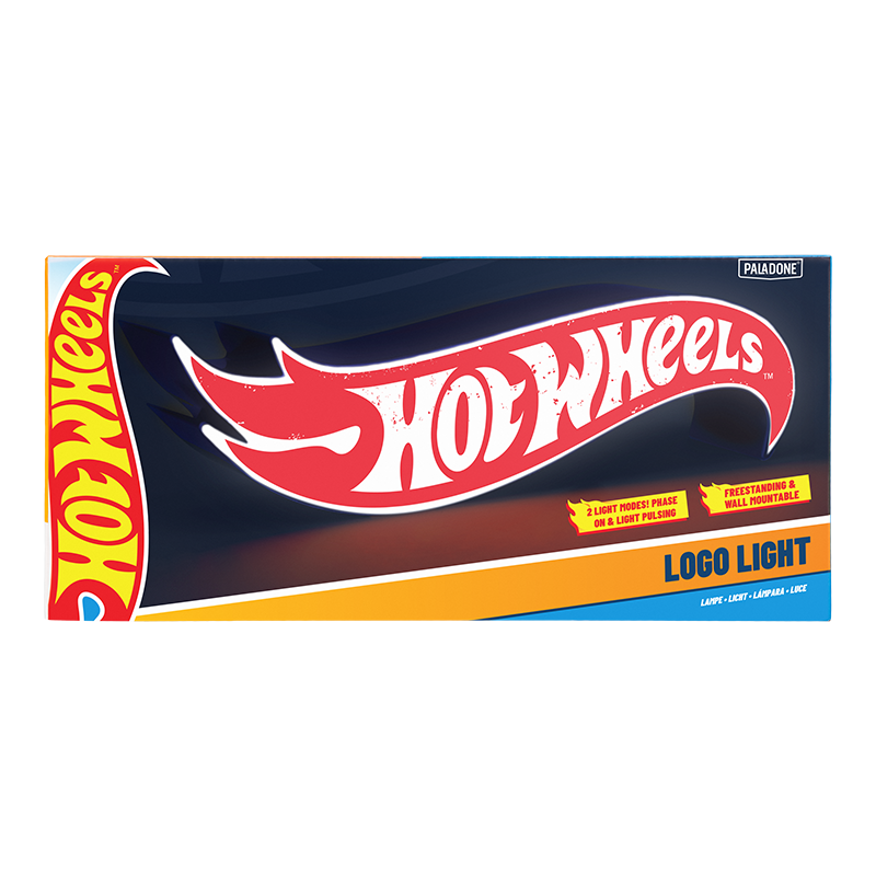 Hot Wheels Red & White Logo Light
