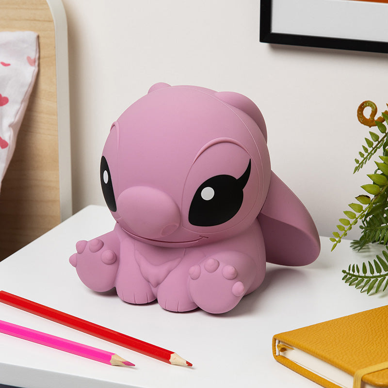 Disney Stitch Angel SquishyGlo Silicone Light