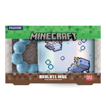 Minecraft Axolotl Bubble Shaped Mug