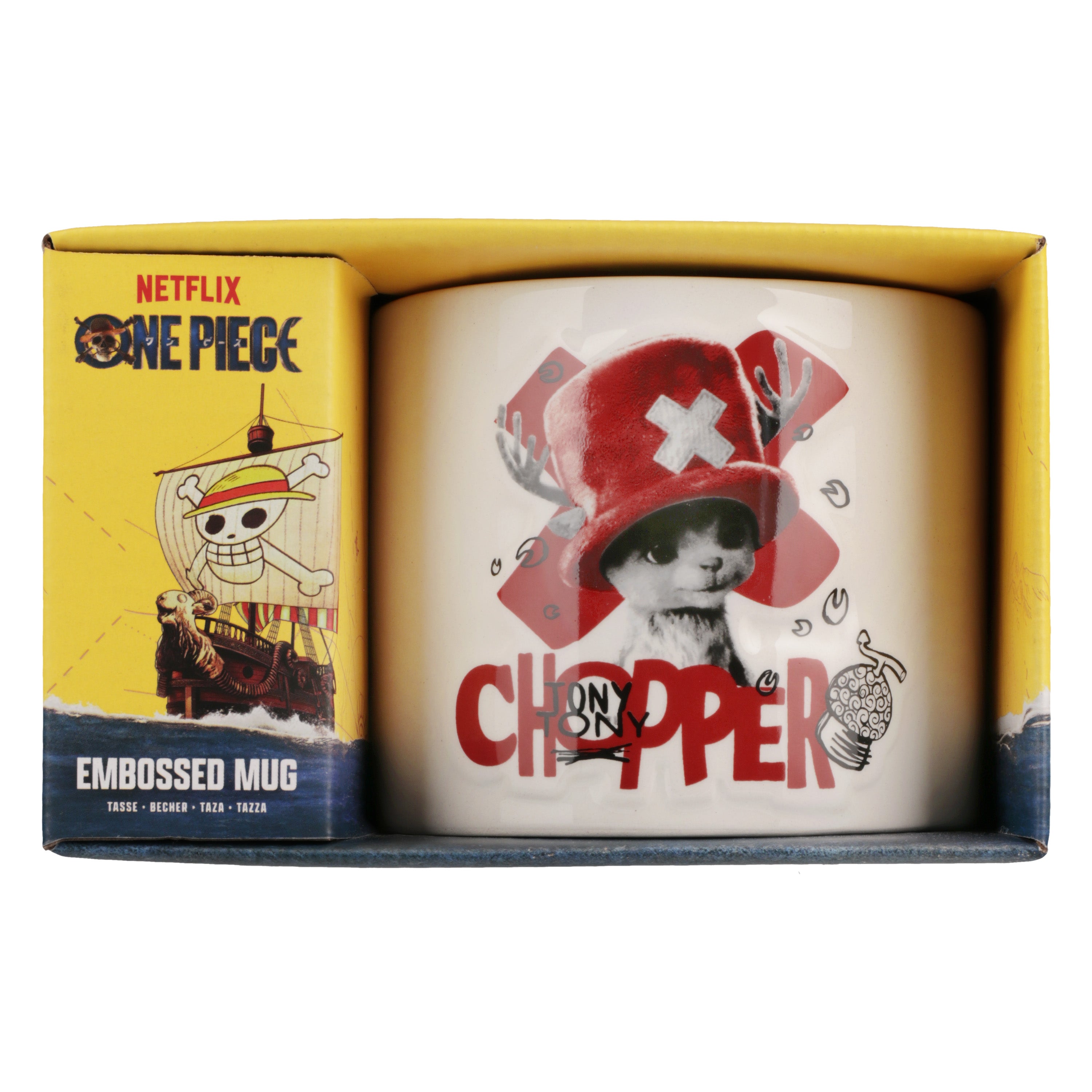 One Piece Chopper Embossed Mug