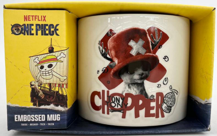One Piece Chopper Embossed Mug