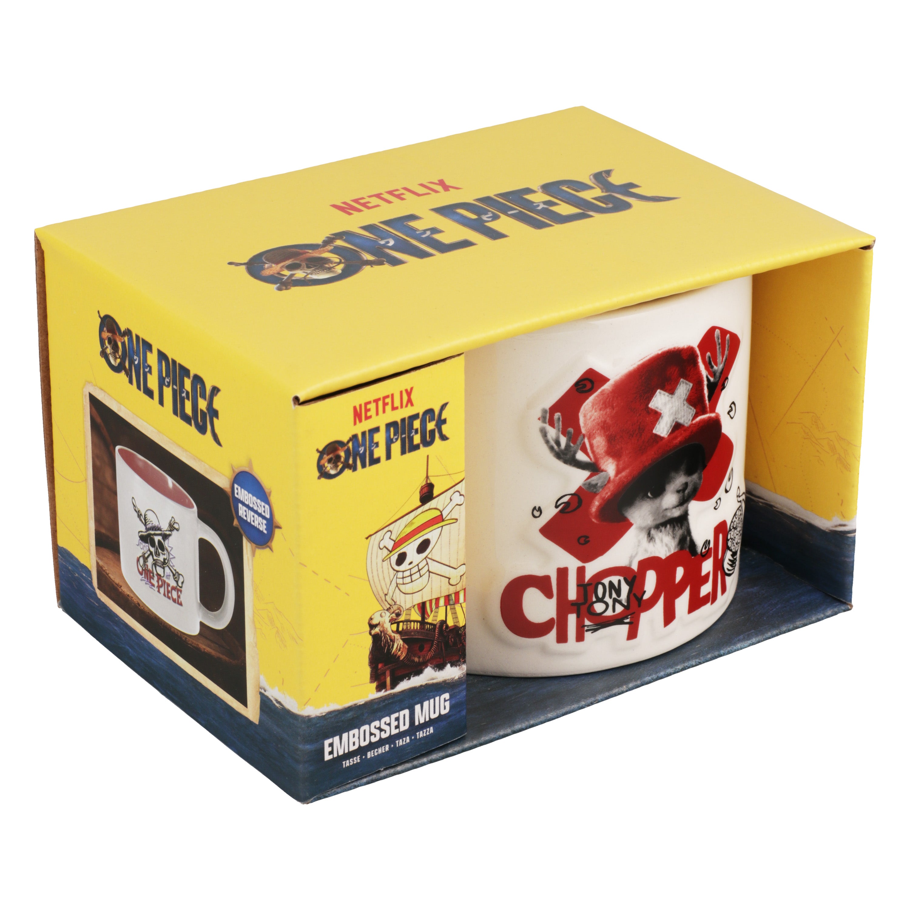 One Piece Chopper Embossed Mug