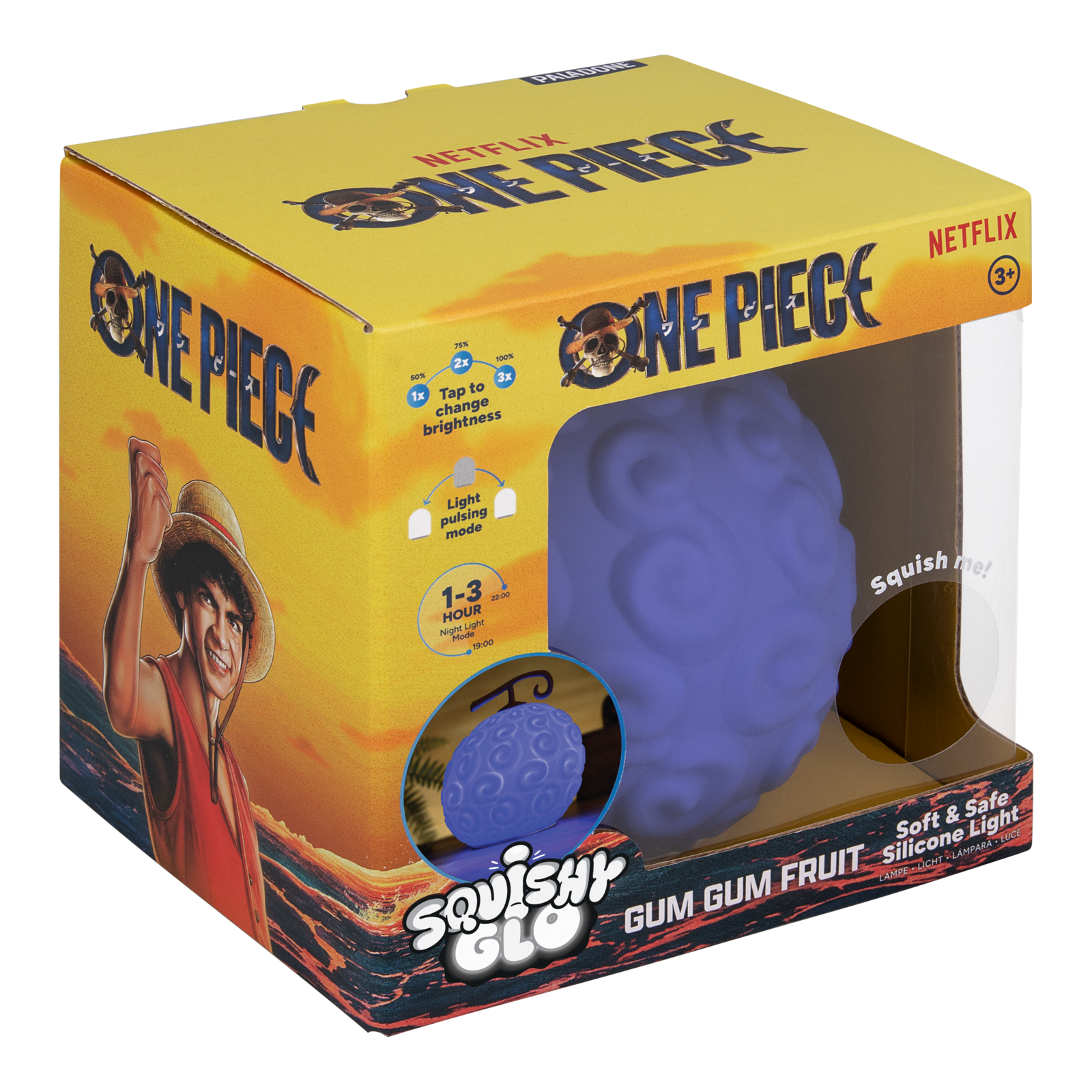 One Piece GumGum Fruit SquishyGlo Light