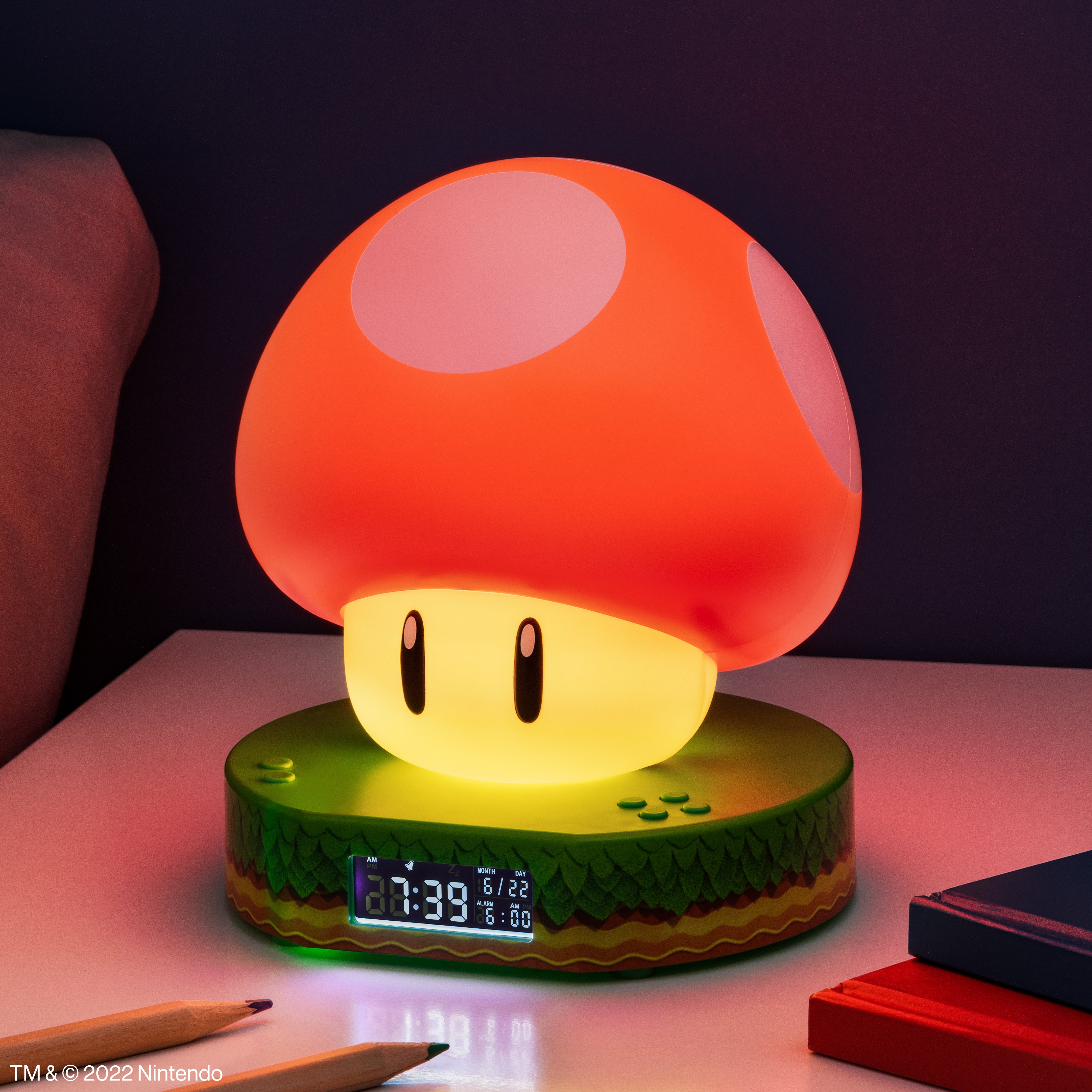 Super Mario Mushroom Alarm Clock