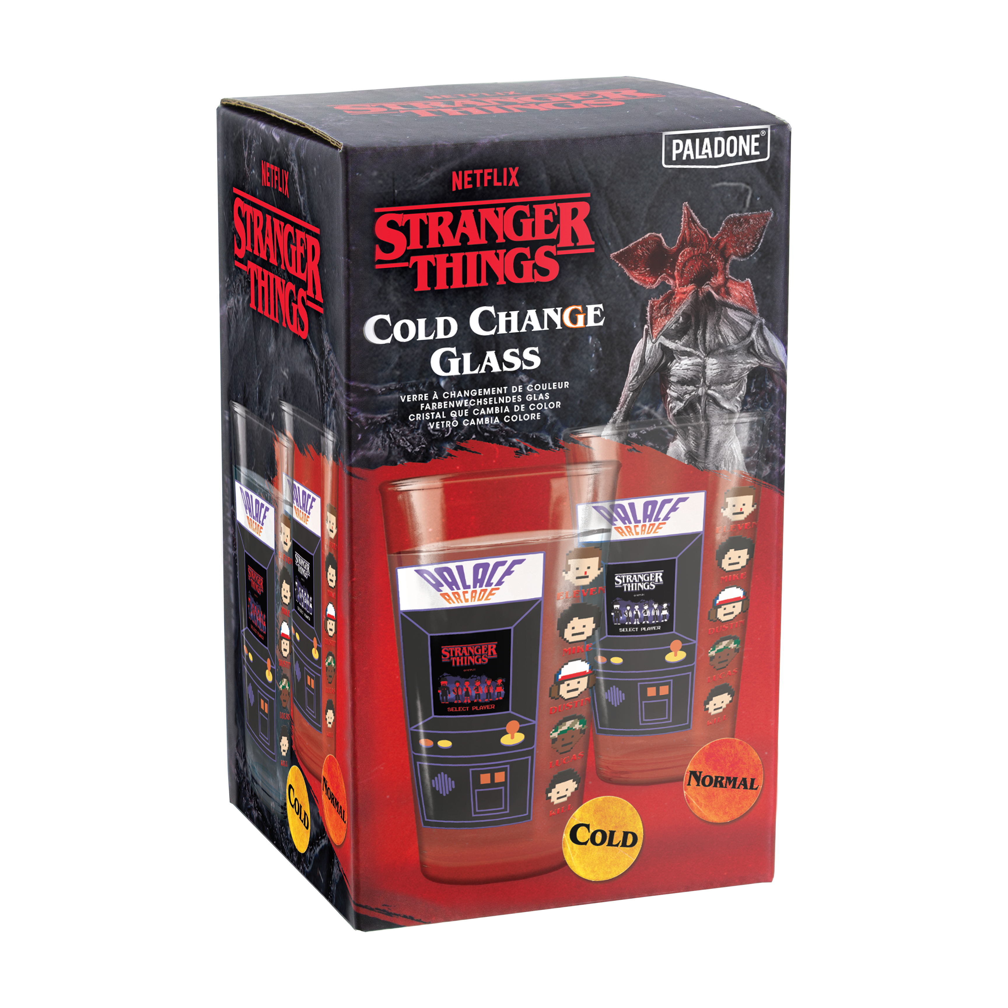 Stranger Things Arcade Colour Change Glass