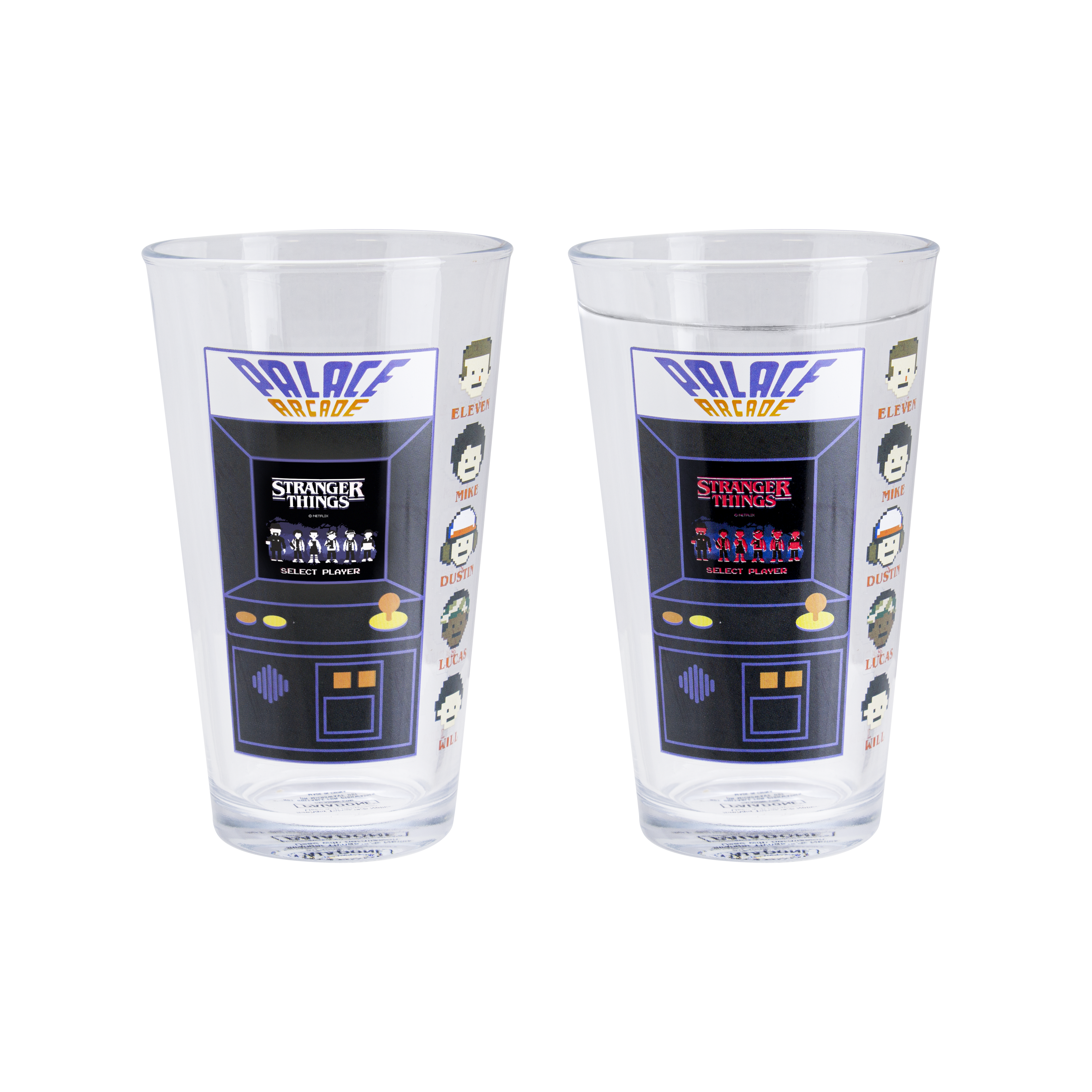 Stranger Things Arcade Colour Change Glass