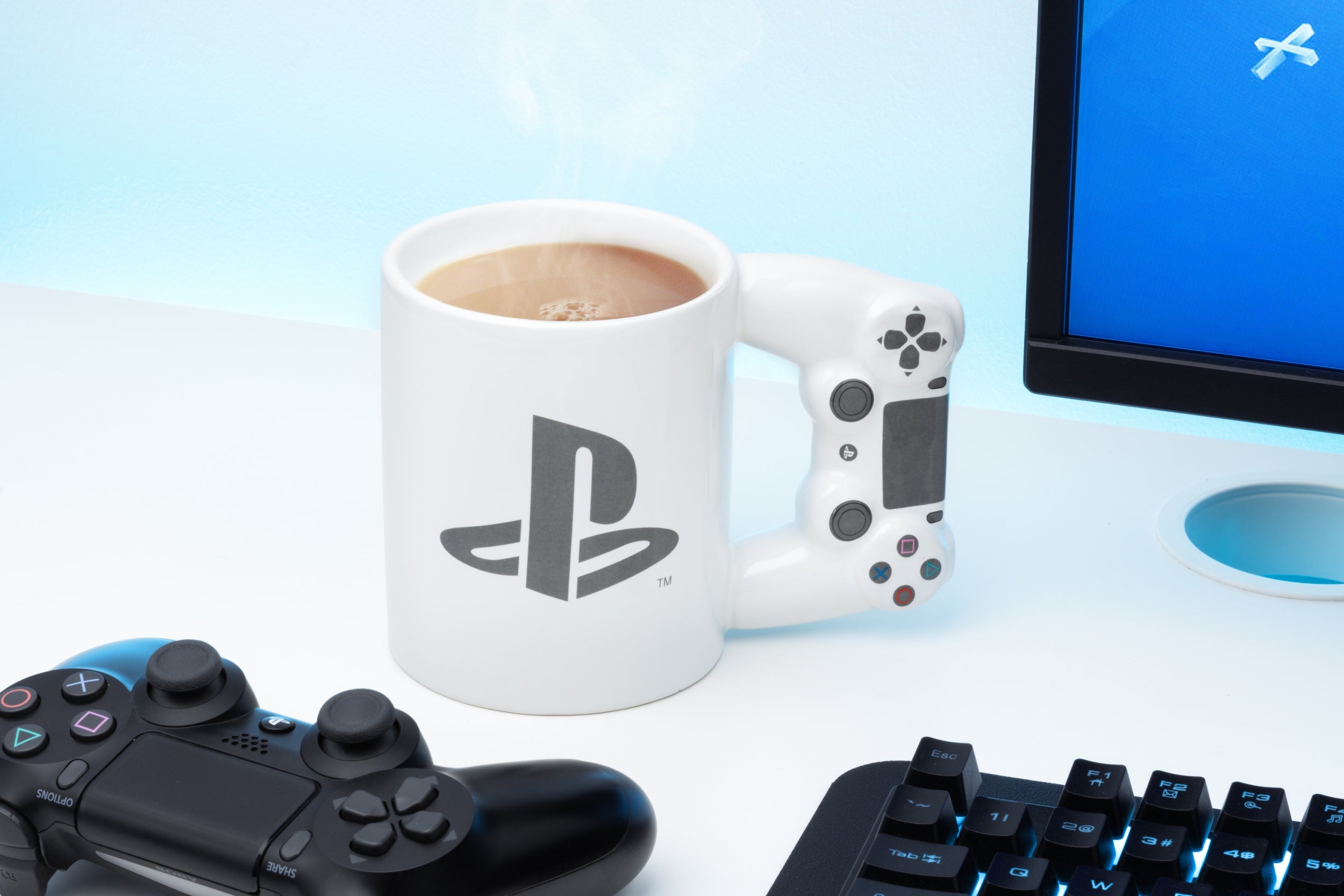 PlayStation PS4 Controller Mug (White)