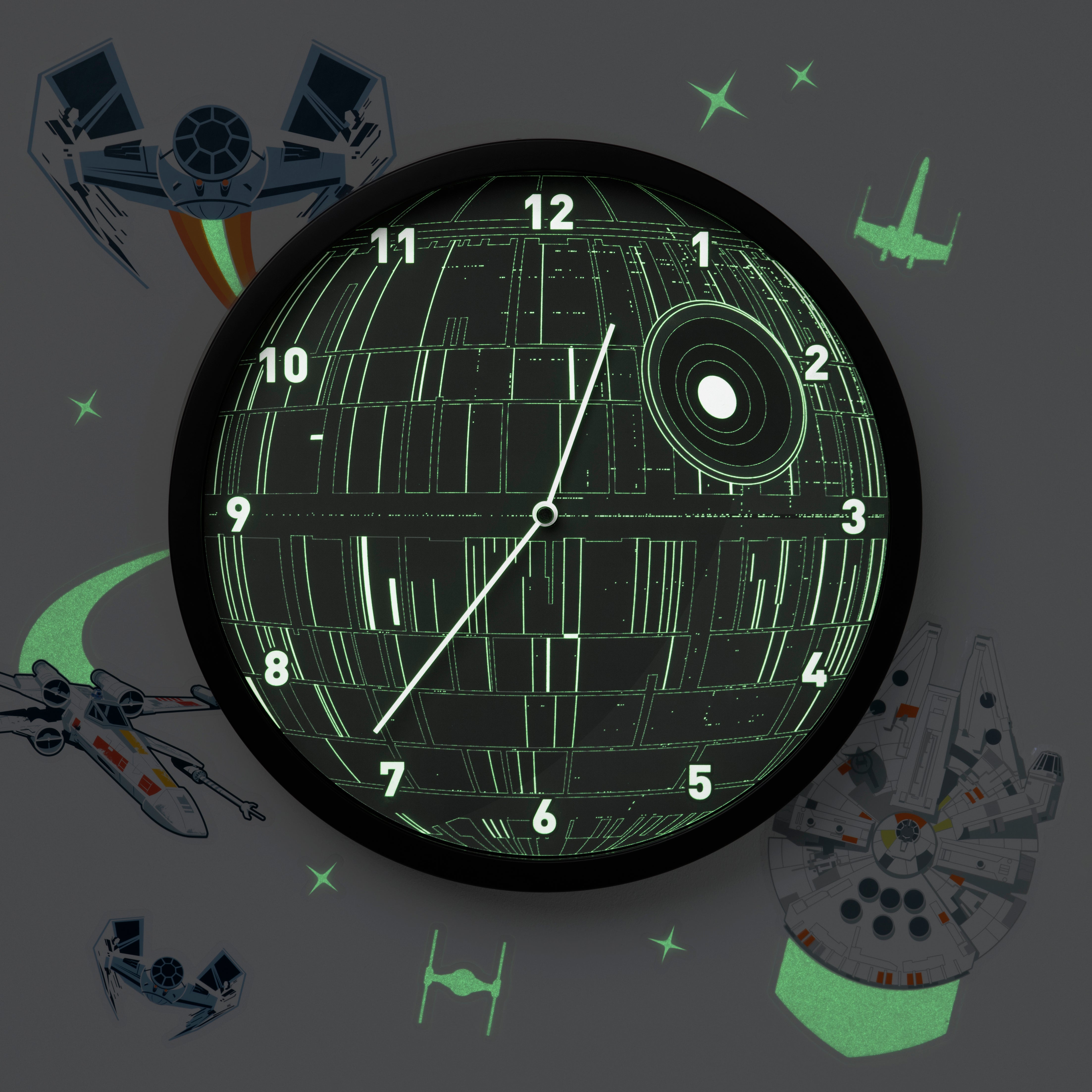 Star Wars Glow Wall Clock