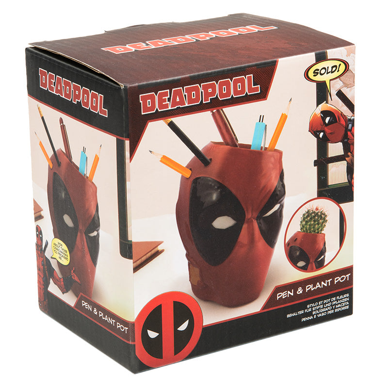 Deadpool Pen & Plant Pot