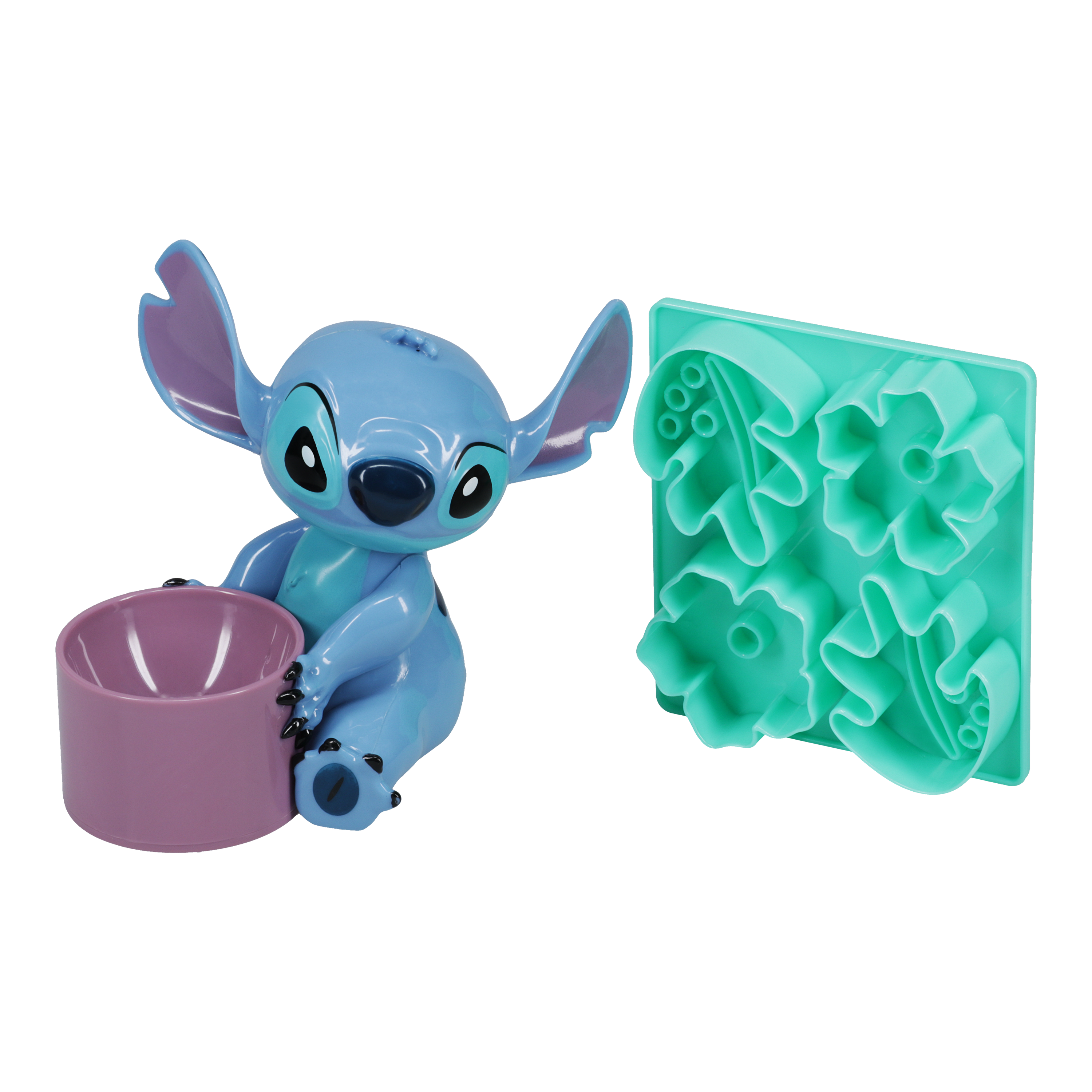 Disney Lilo & Stitch Egg Cup and Toast Cutter Set