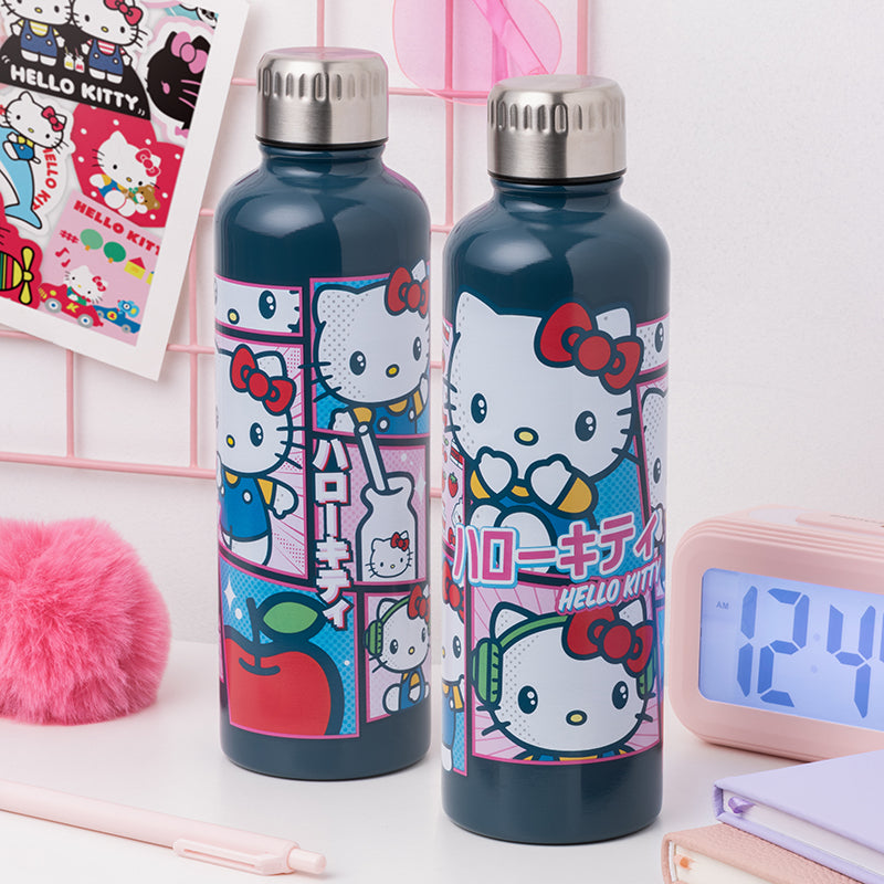 Hello Kitty Metal Water Bottle