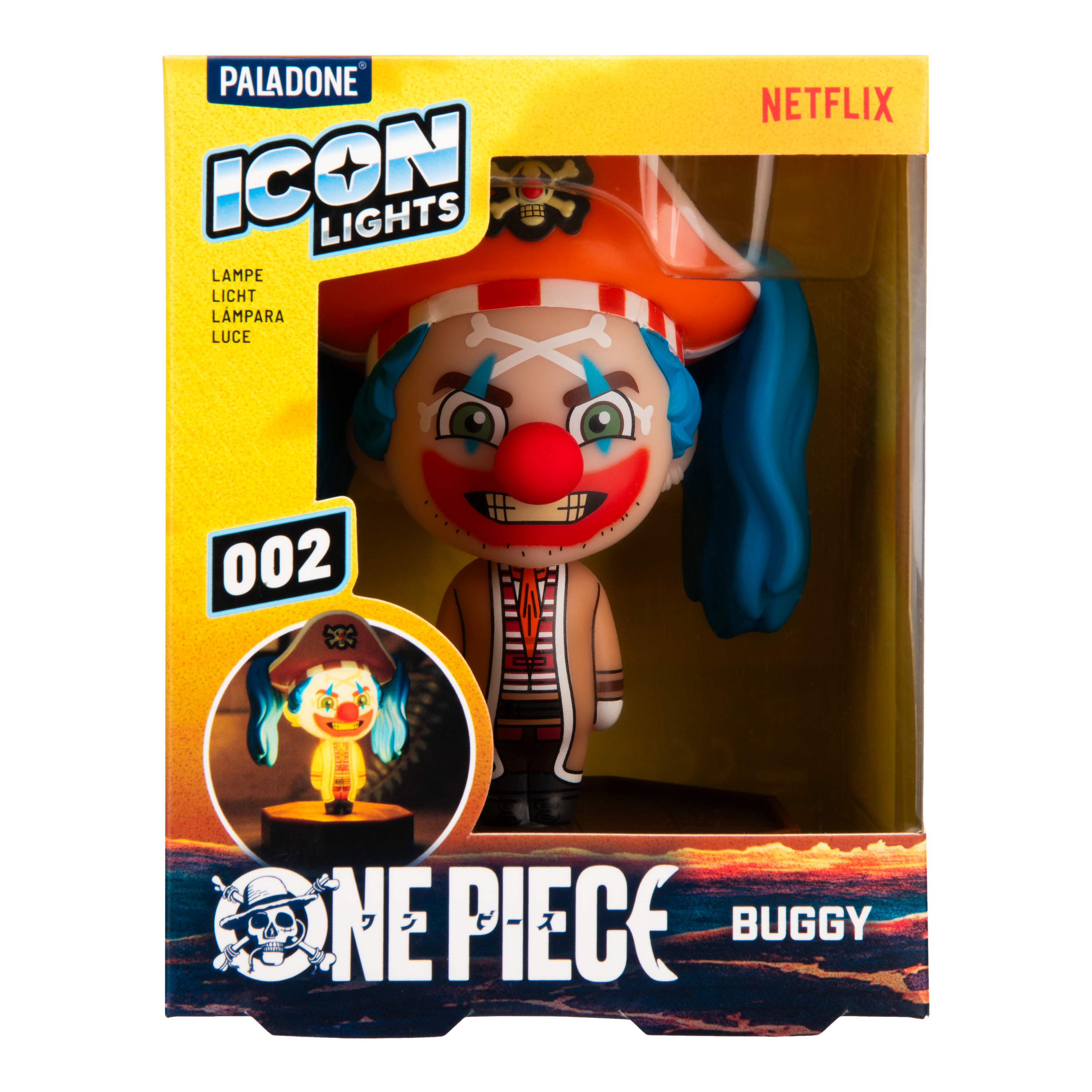 One Piece Buggy Icon Light