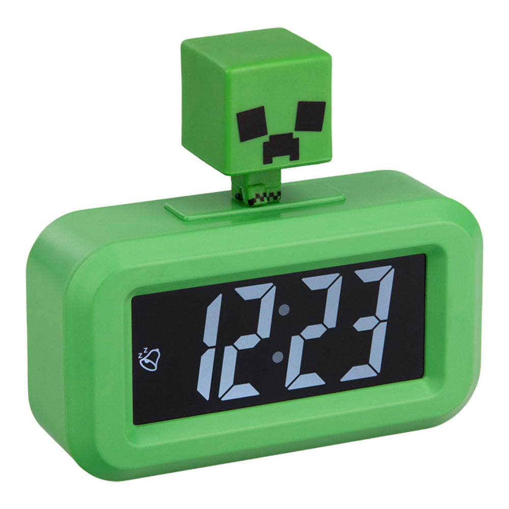 Minecraft Creeper Icon Alarm Clock Mini