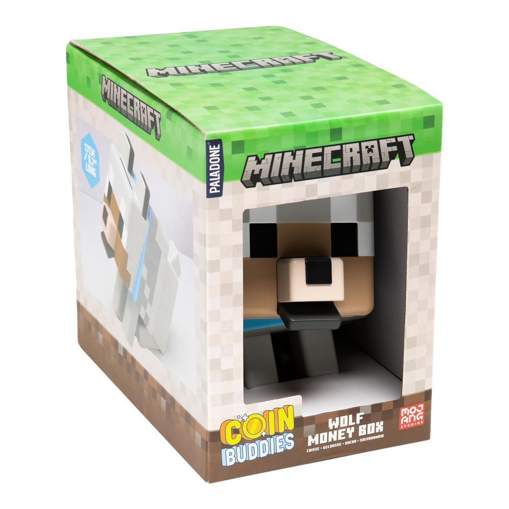 Minecraft Wolf Shaped Money Box