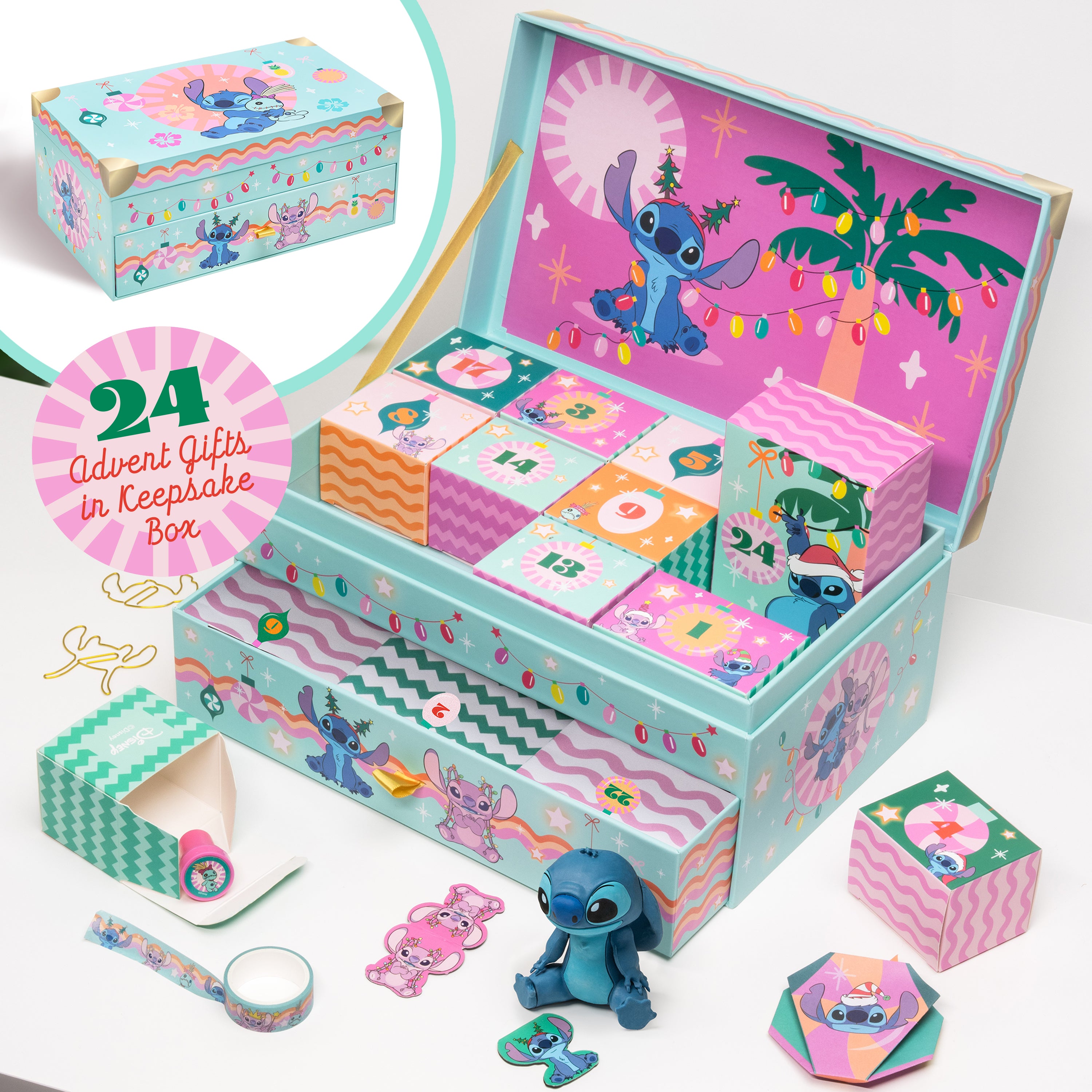 Disney Stitch Keepsake Box Advent Calendar