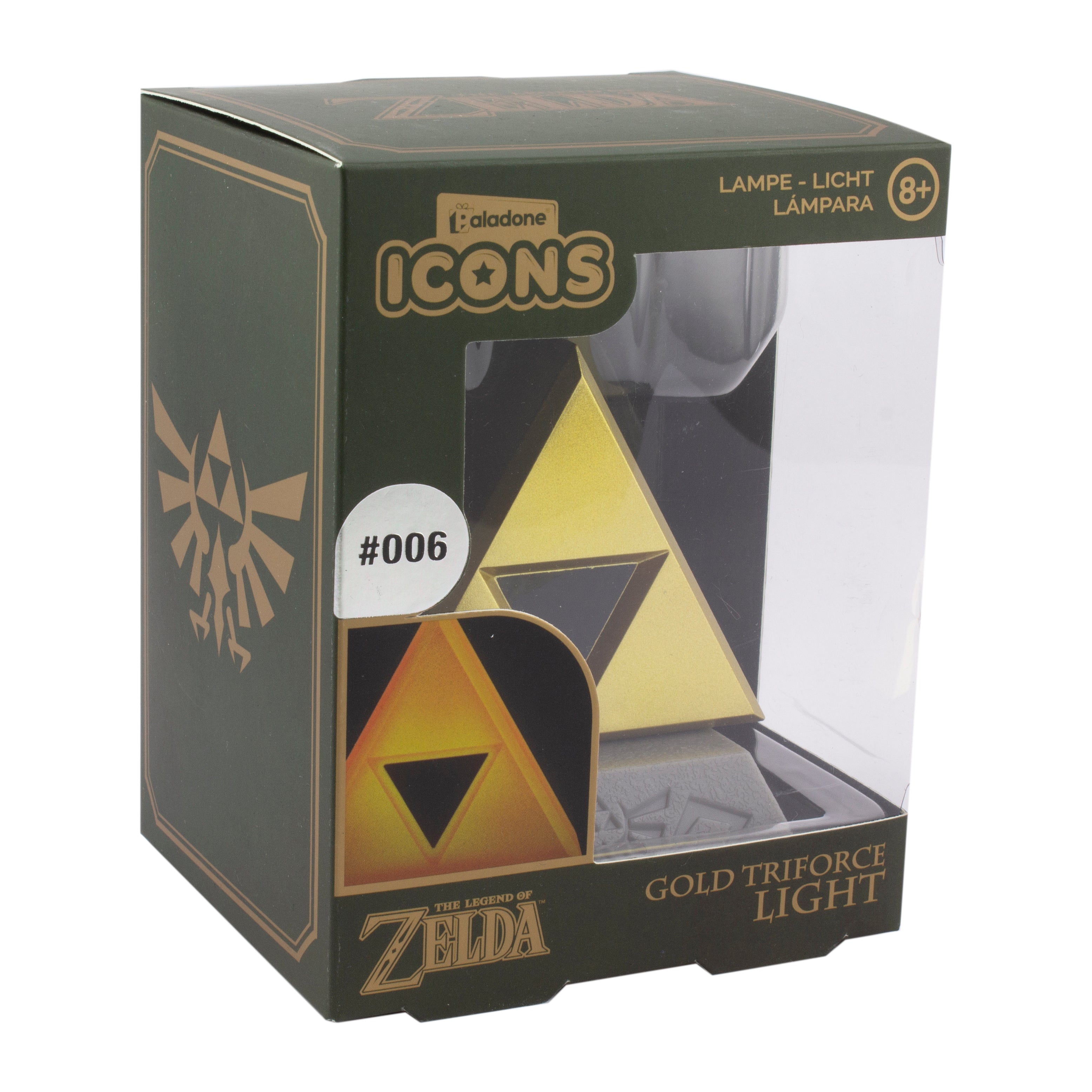Zelda Triforce Icon Light
