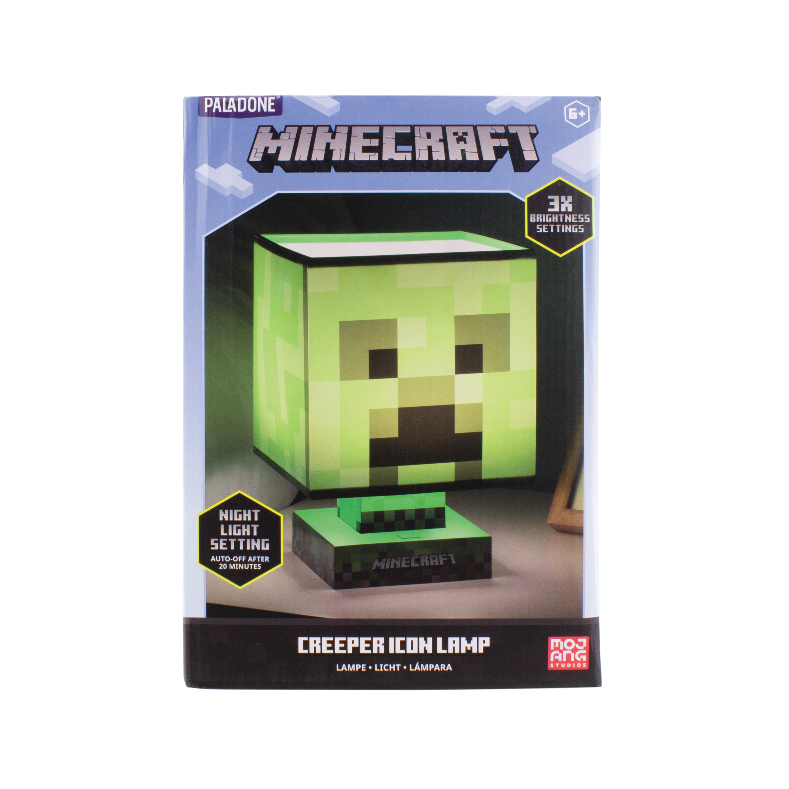 Minecraft Creeper Icon Lamp