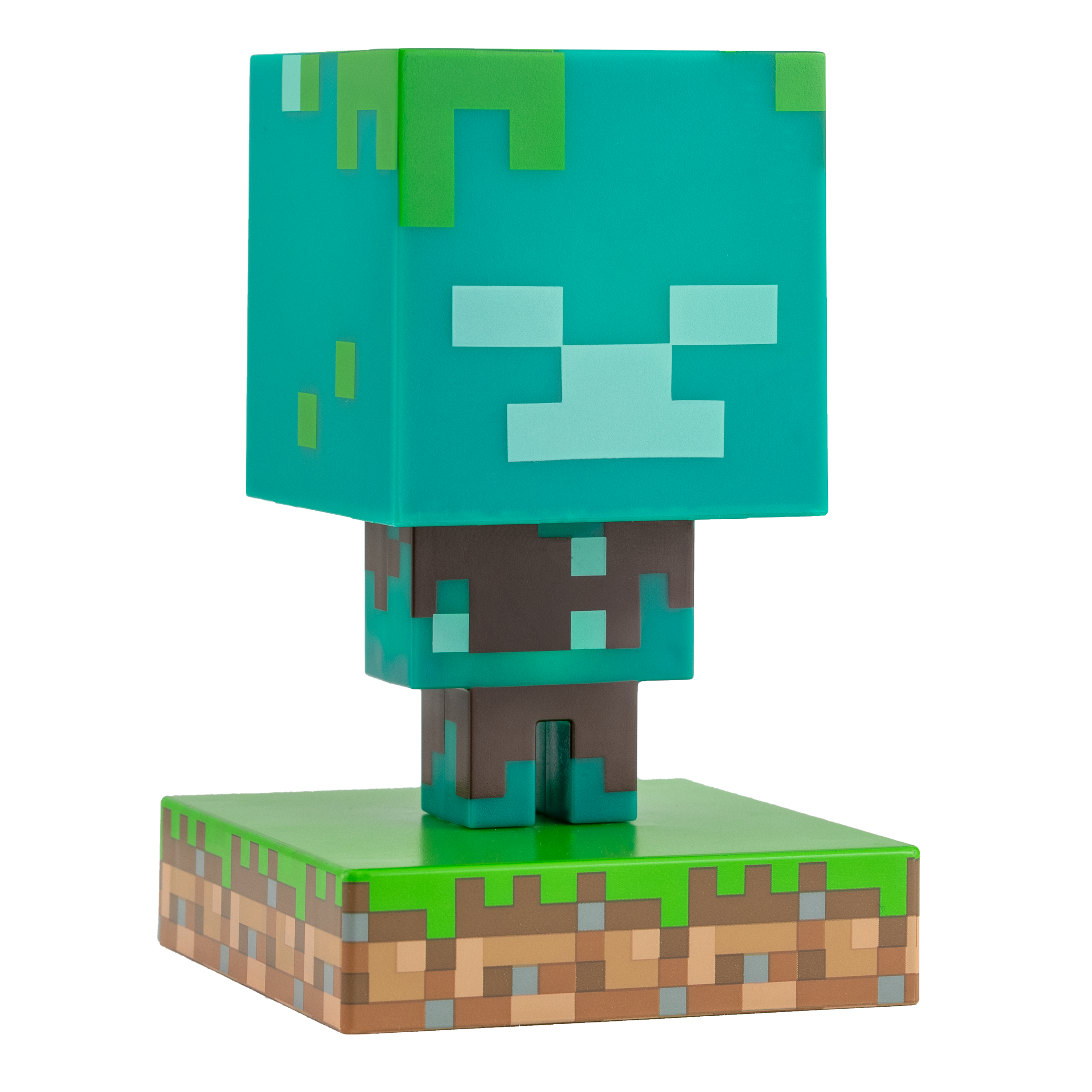 Minecraft Drowned Zombie Icon Light
