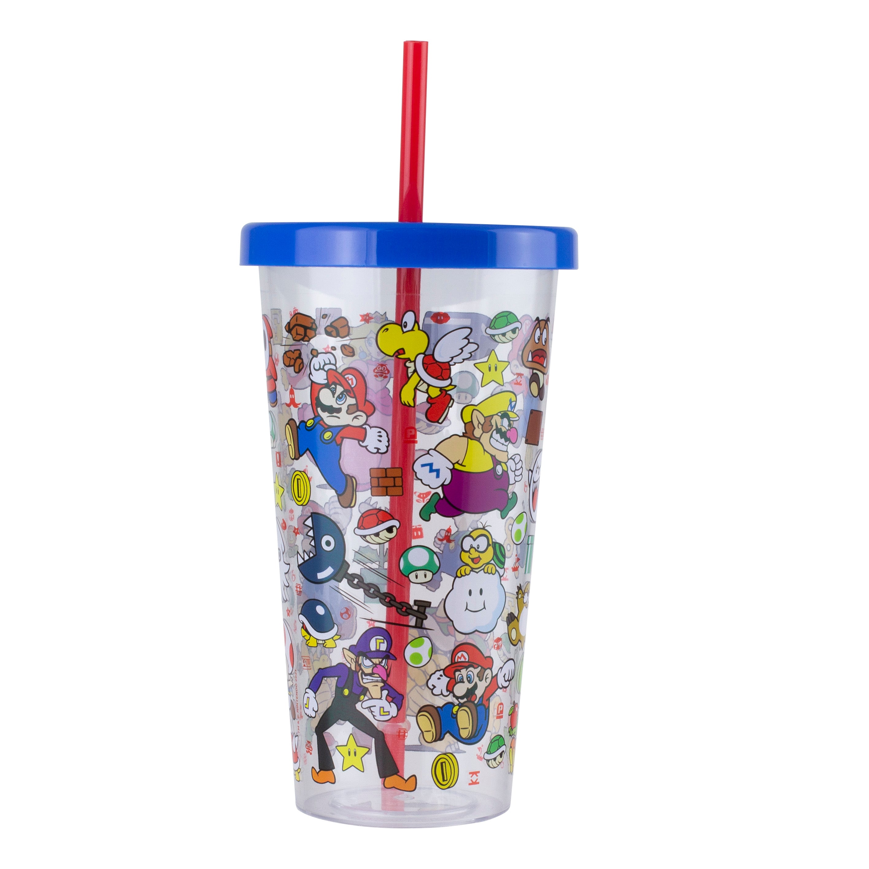 Super Mario Cup & Straw