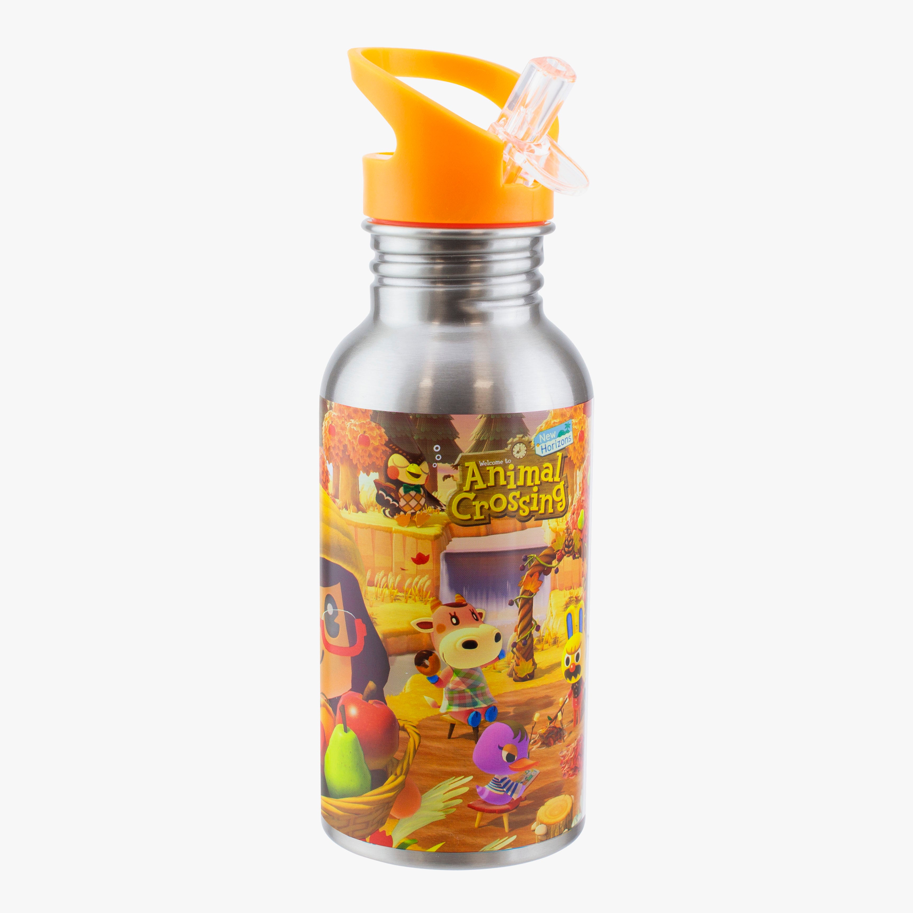 Animal Crossing Autumn Water Bottle