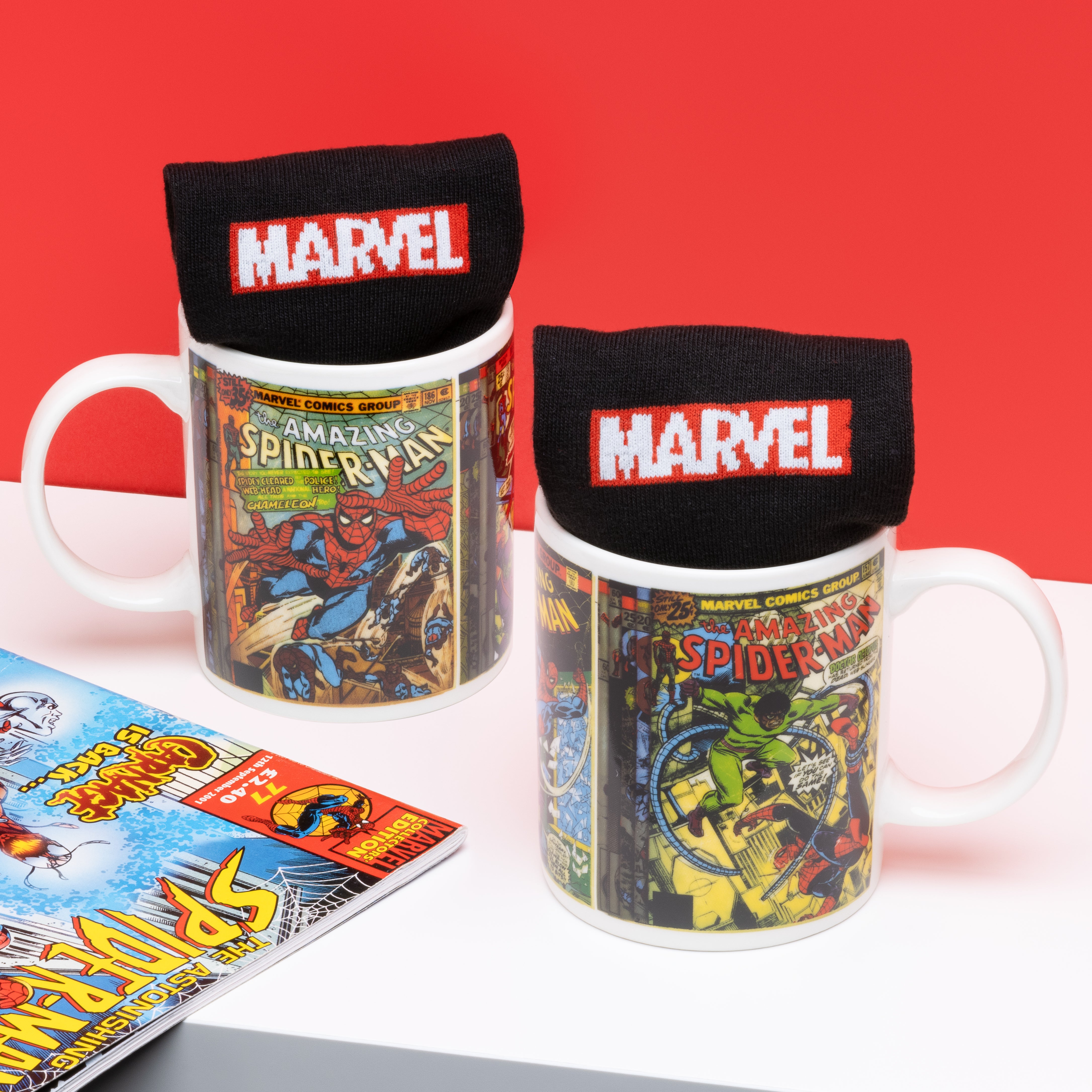 Marvel Spiderman Mug & Socks Set