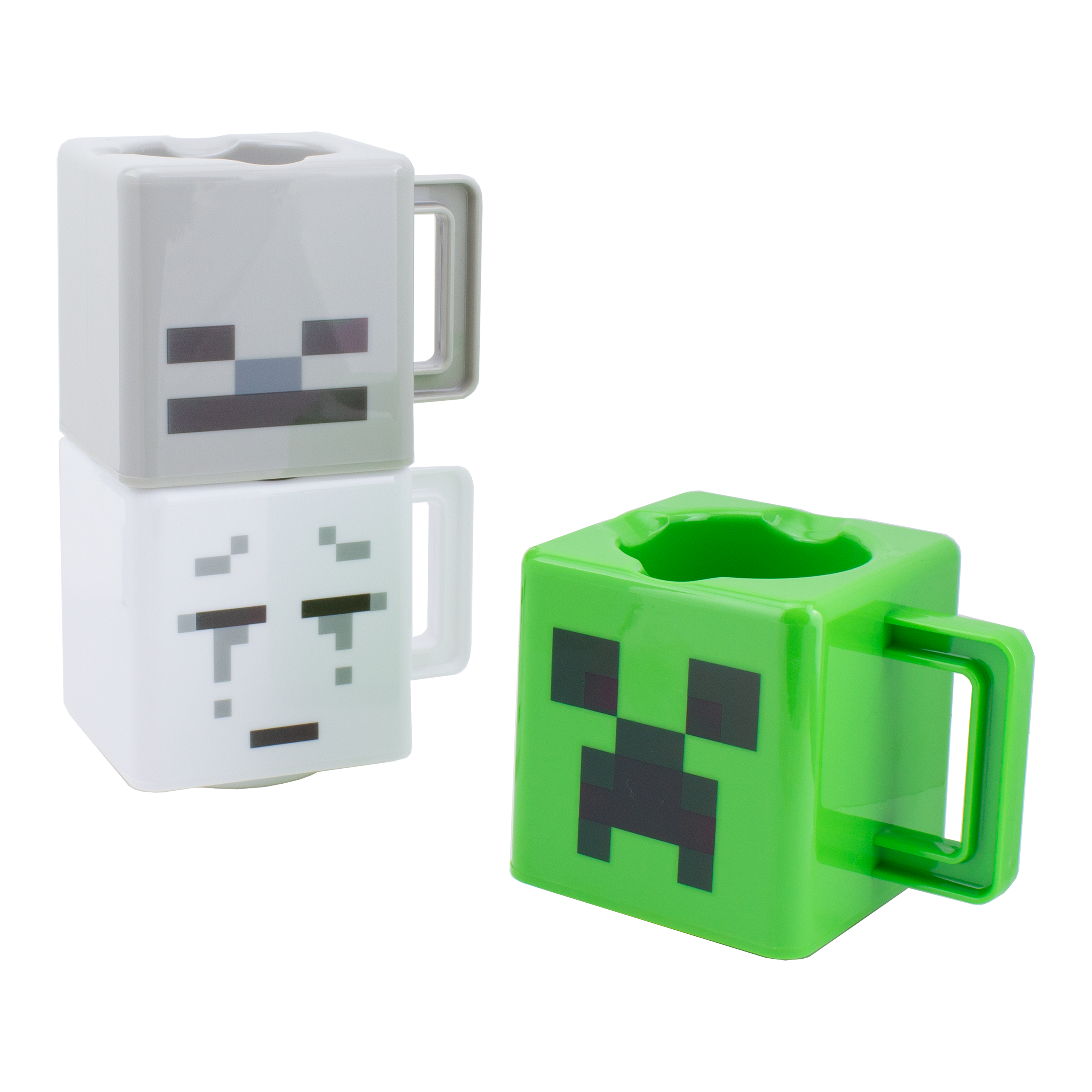 Minecraft Stacking Mugs Set