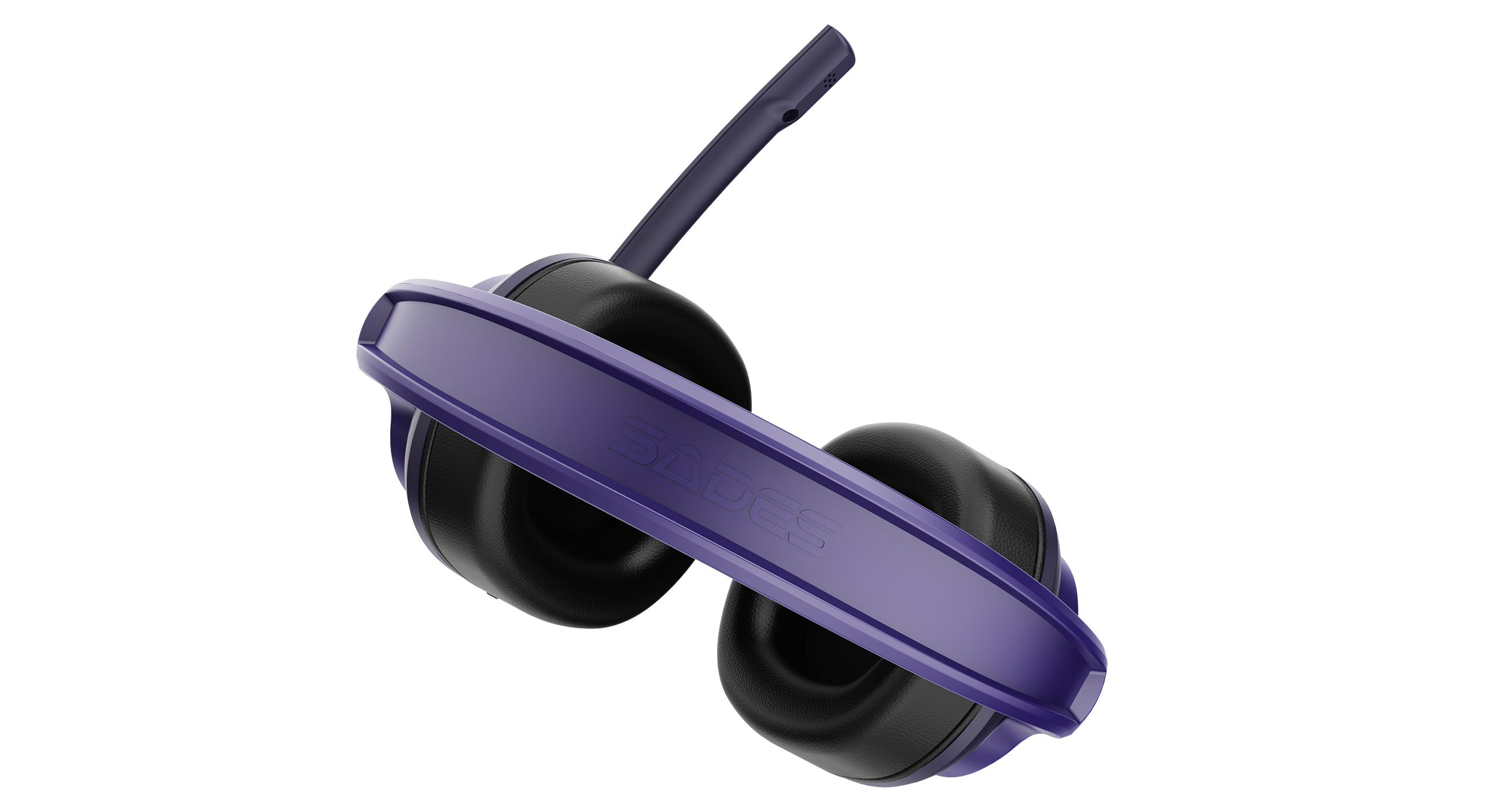 SADES Upower Wired Headset (Purple)