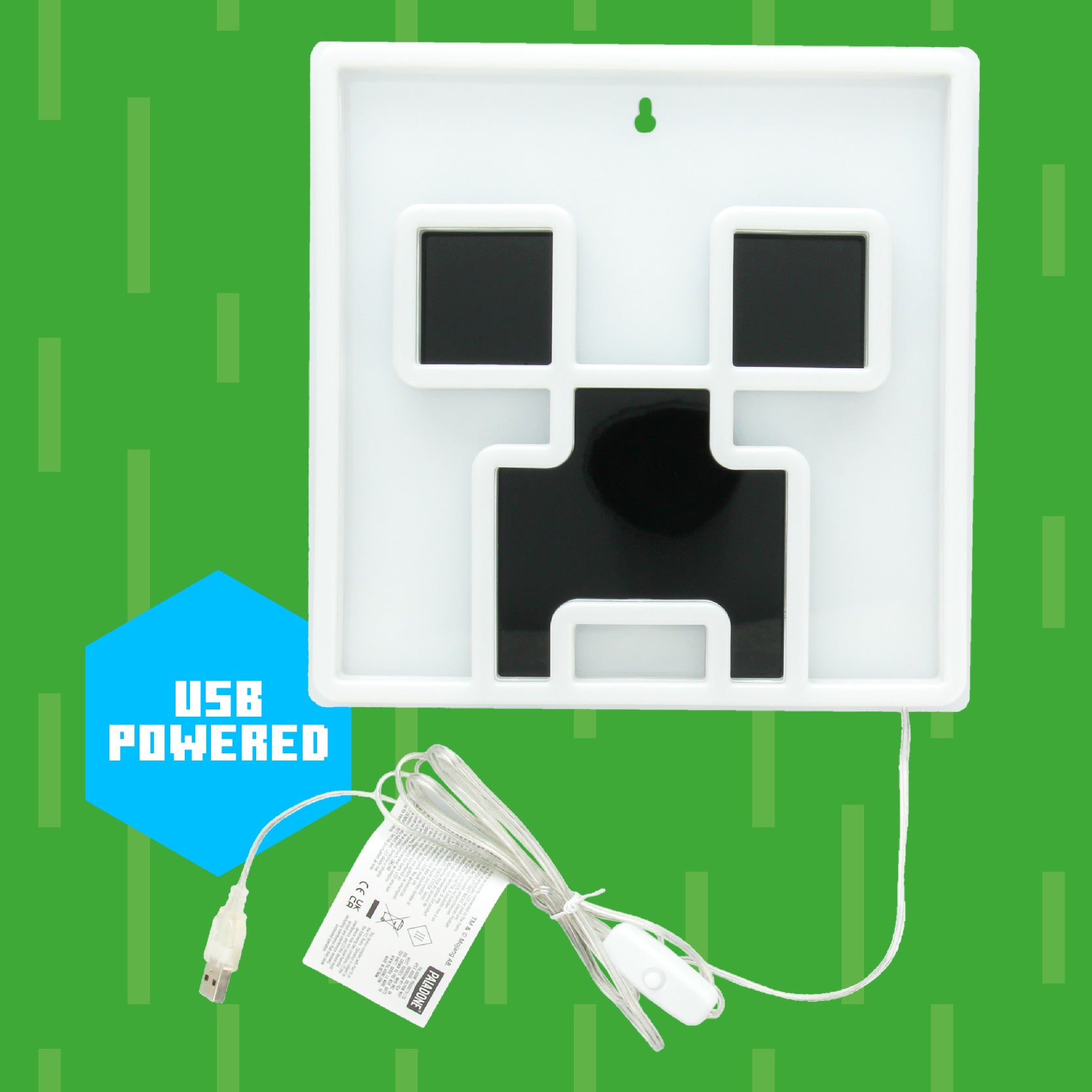 Minecraft Creeper LED Neon Light
