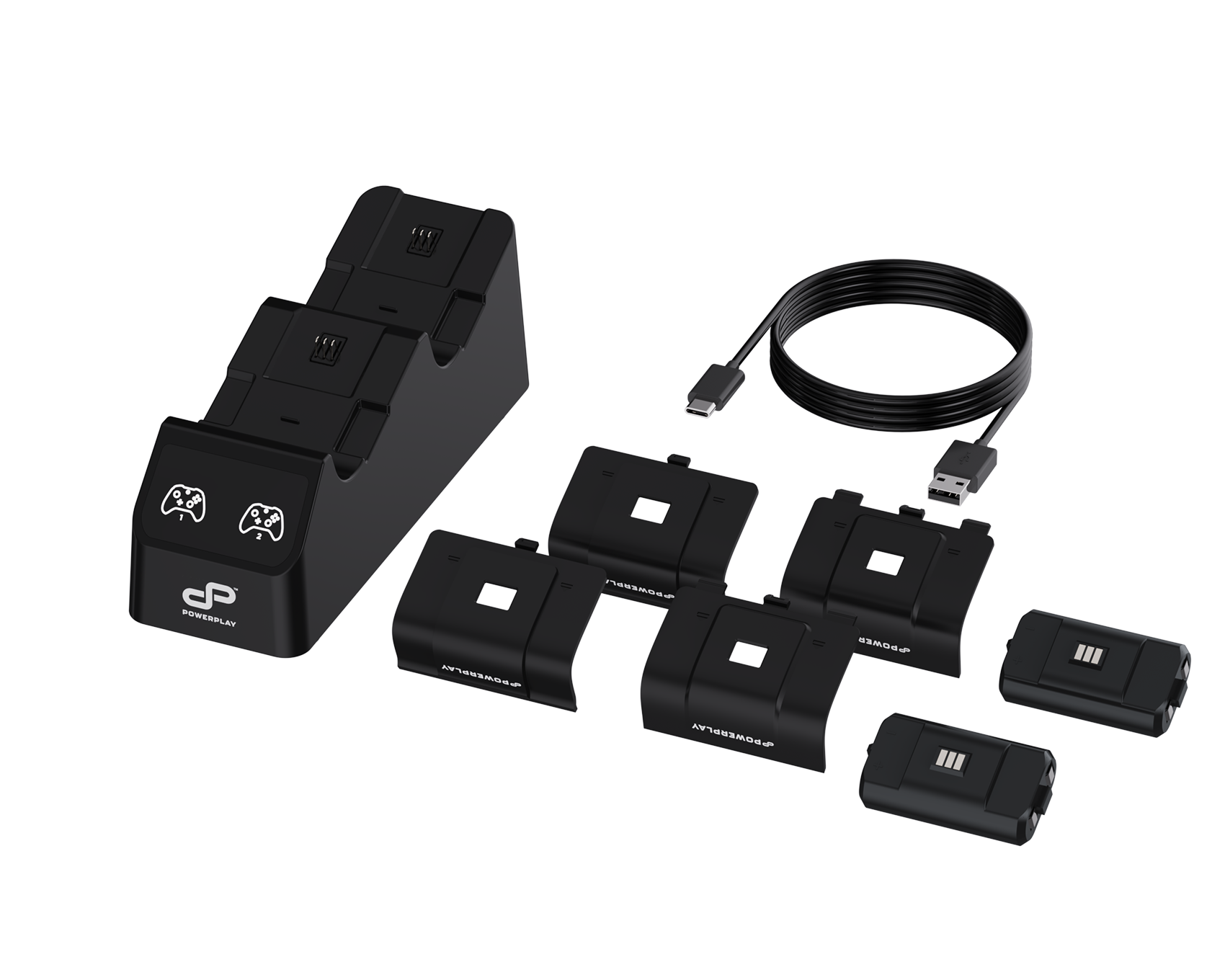 PowerPlay Xbox Dual Charging Station (Black)