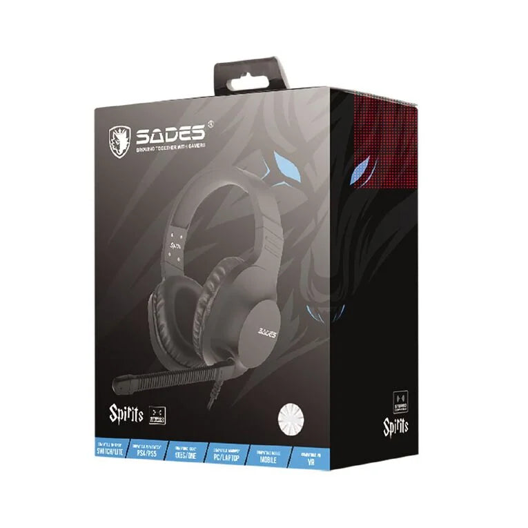 SADES Spirits Gaming Headset (Black)