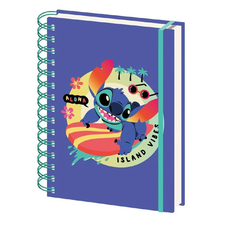 Disney Lilo & Stitch A5 Wiro Notebook